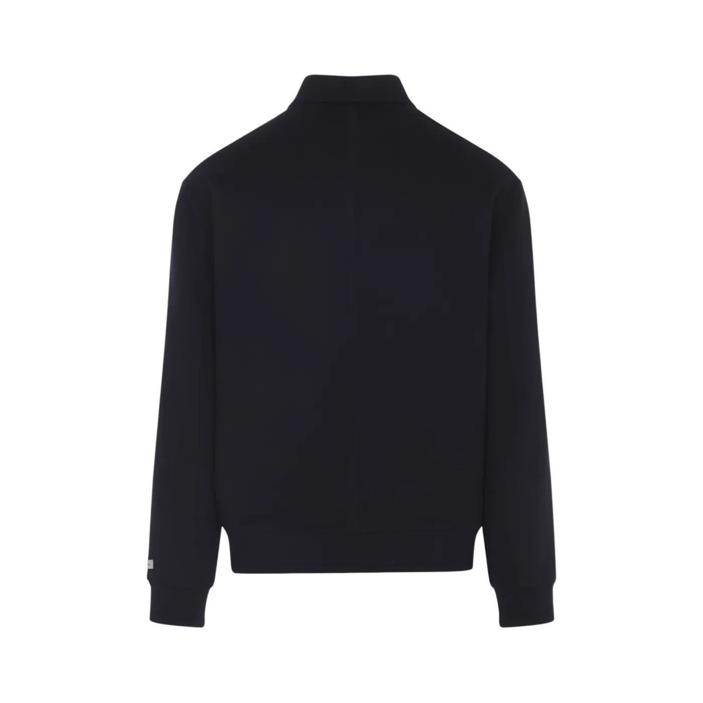 Canali CANALI Navy Wool Bomber Jacket New & Authentic (Men's Size:M Size US M / EU 48-50 / 2 - 2 Thumbnail