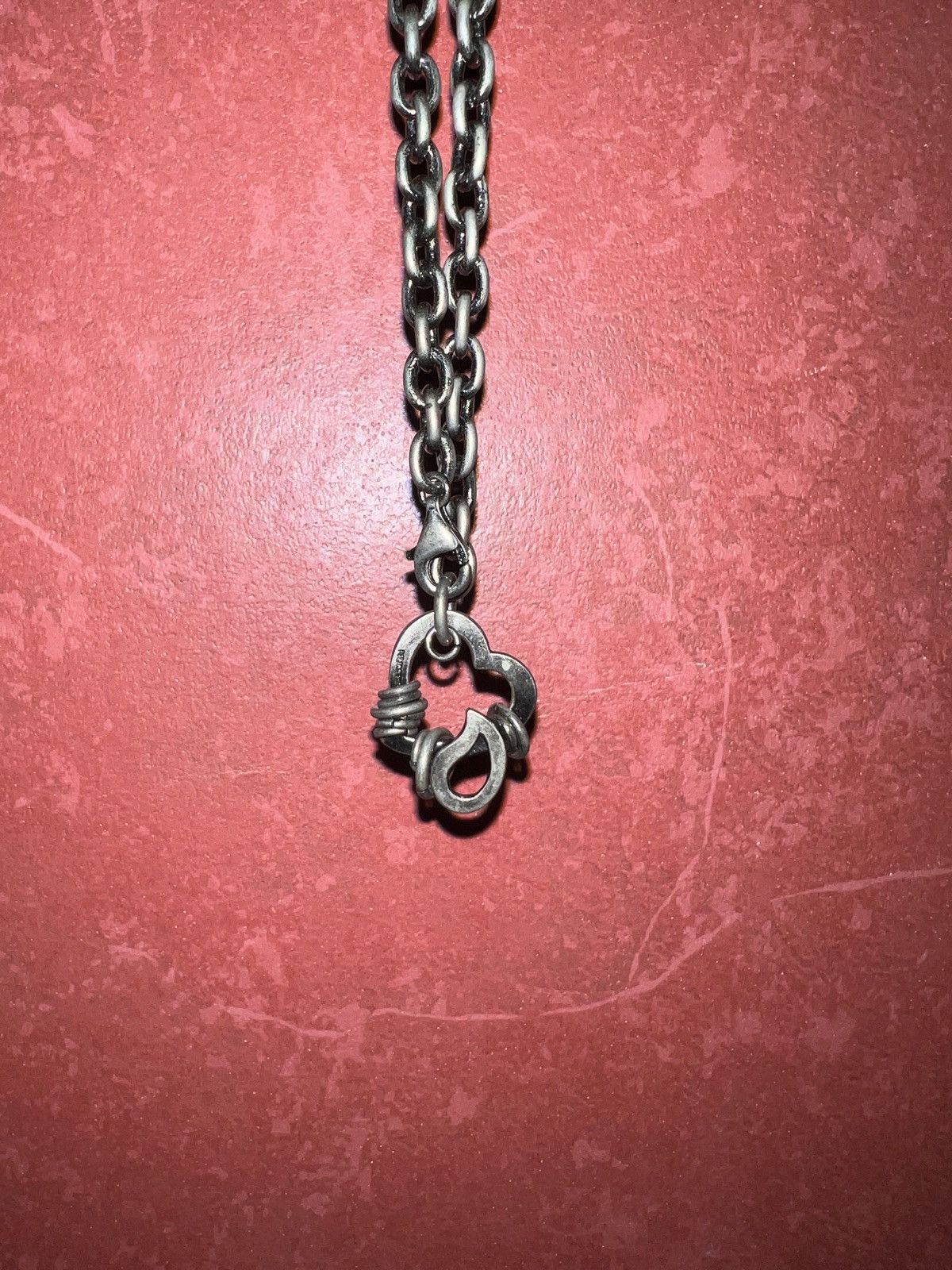 Number (N)ine aw03 crying heart chian braclet Size ONE SIZE - 1 Thumbnail