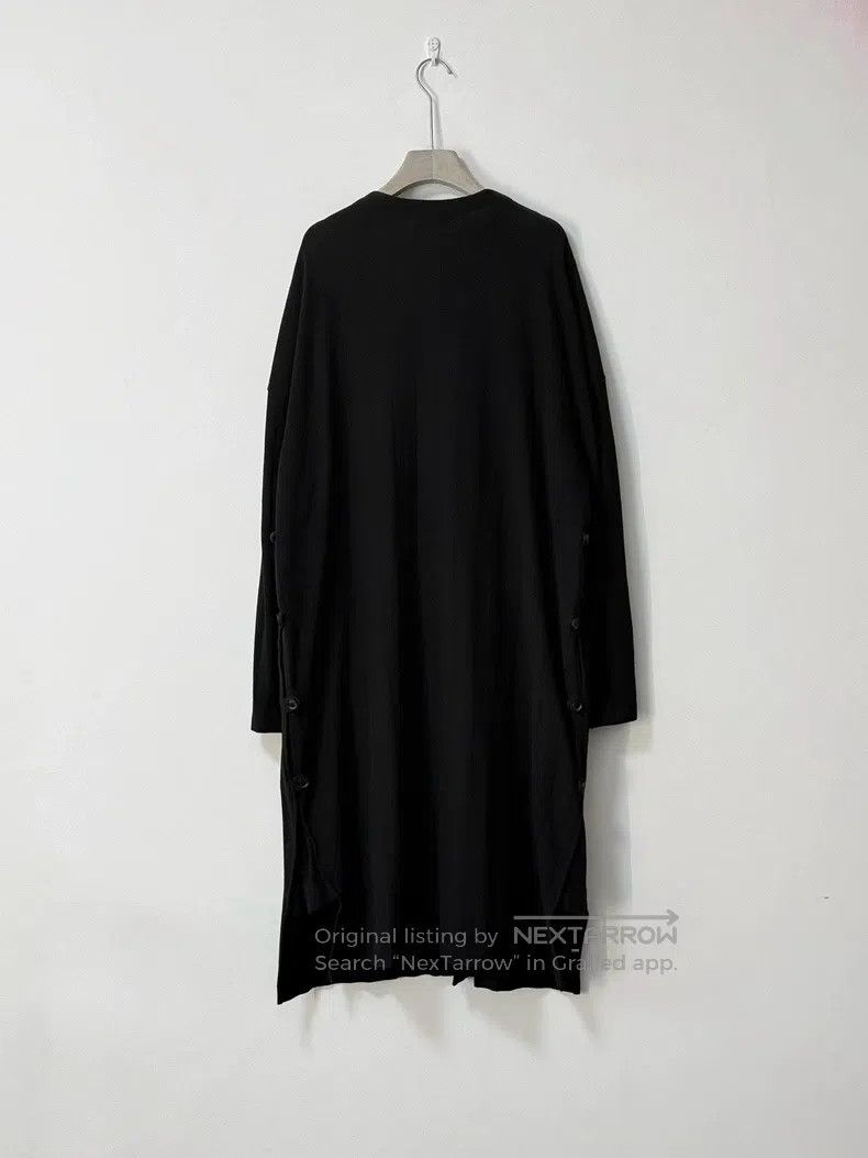Yohji Yamamoto Yohji Yamamoto Collarless striped trench coat| Size US L / EU 52-54 / 3 - 3 Thumbnail
