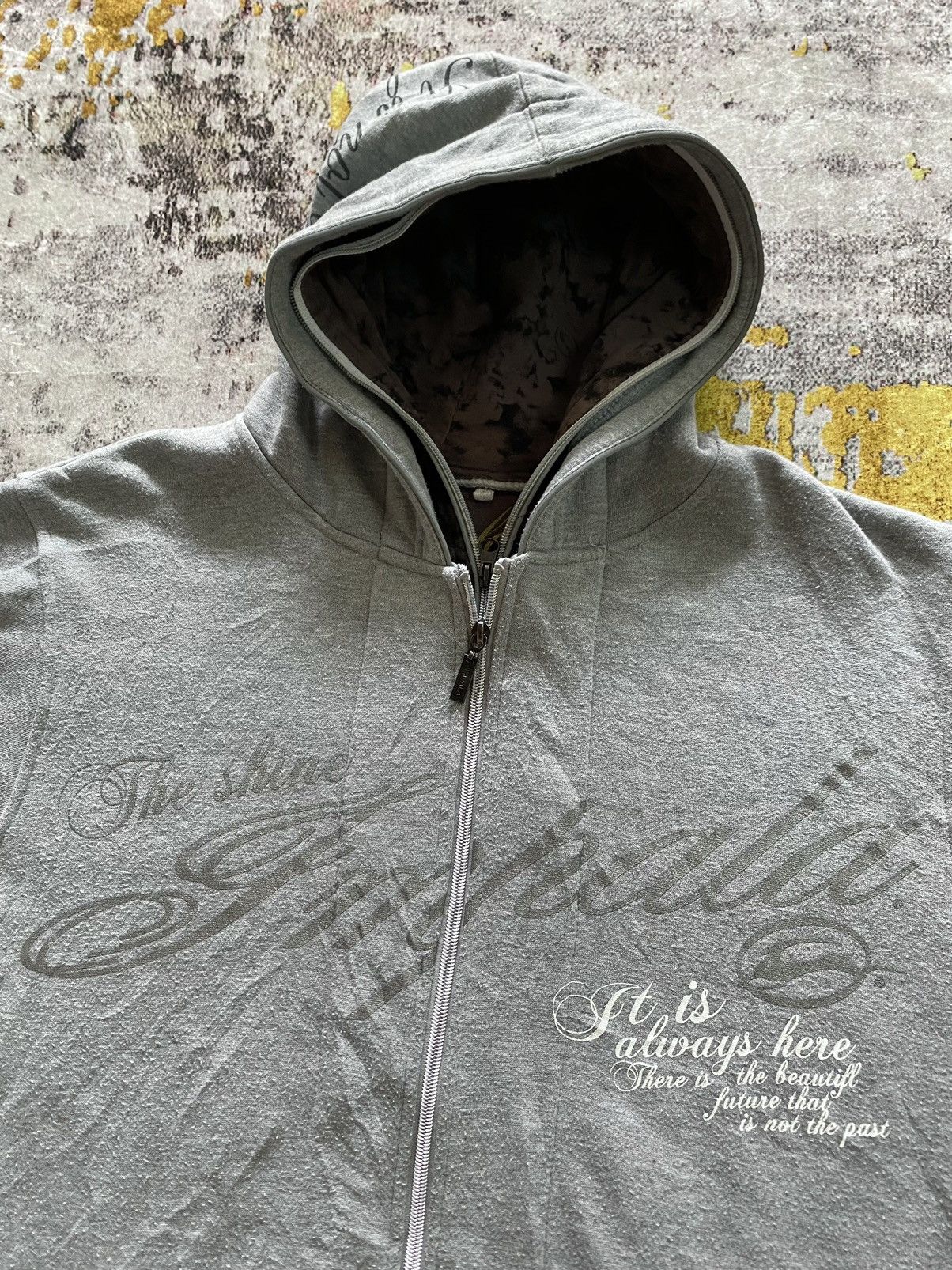 If Six Was Nine × Japanese Brand × Le Grande Bleu (L.G.B.) Vintage Impala Double Layer Poem Ifsix Lgb Style Size US XL / EU 56 / 4 - 9 Thumbnail