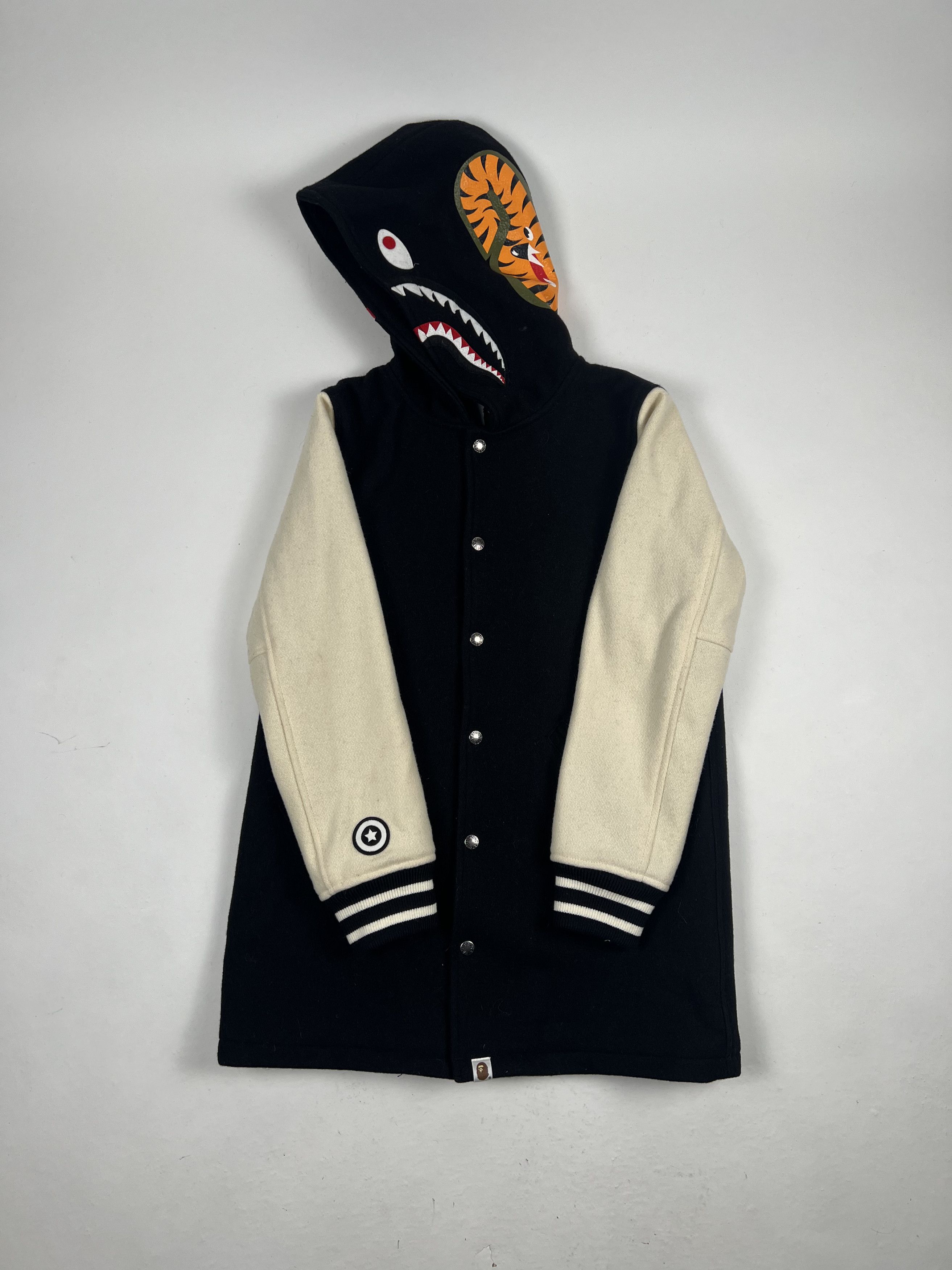 Shark Hoodie Long Jacket