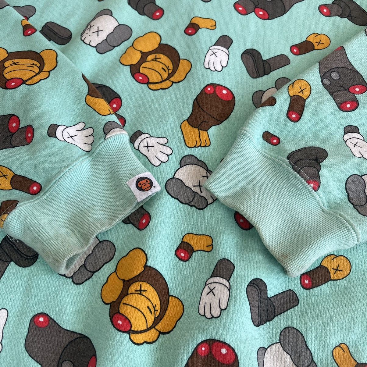 Bape x Kaws 2005 Dissected Baby Milo Full Zip Hoodie