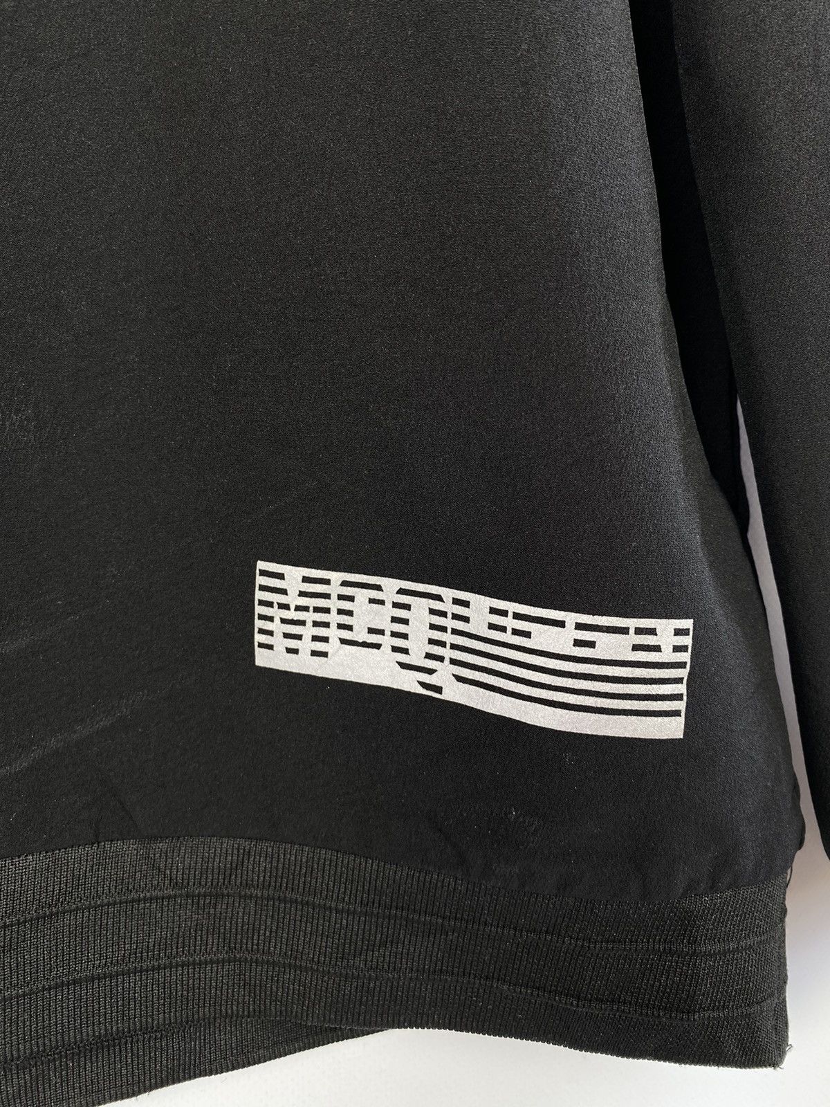 Alexander McQueen × Designer × MCQ MCQ Alexander McQueen Neoprene Sweatshirt Black reflective Size US M / EU 48-50 / 2 - 3 Thumbnail