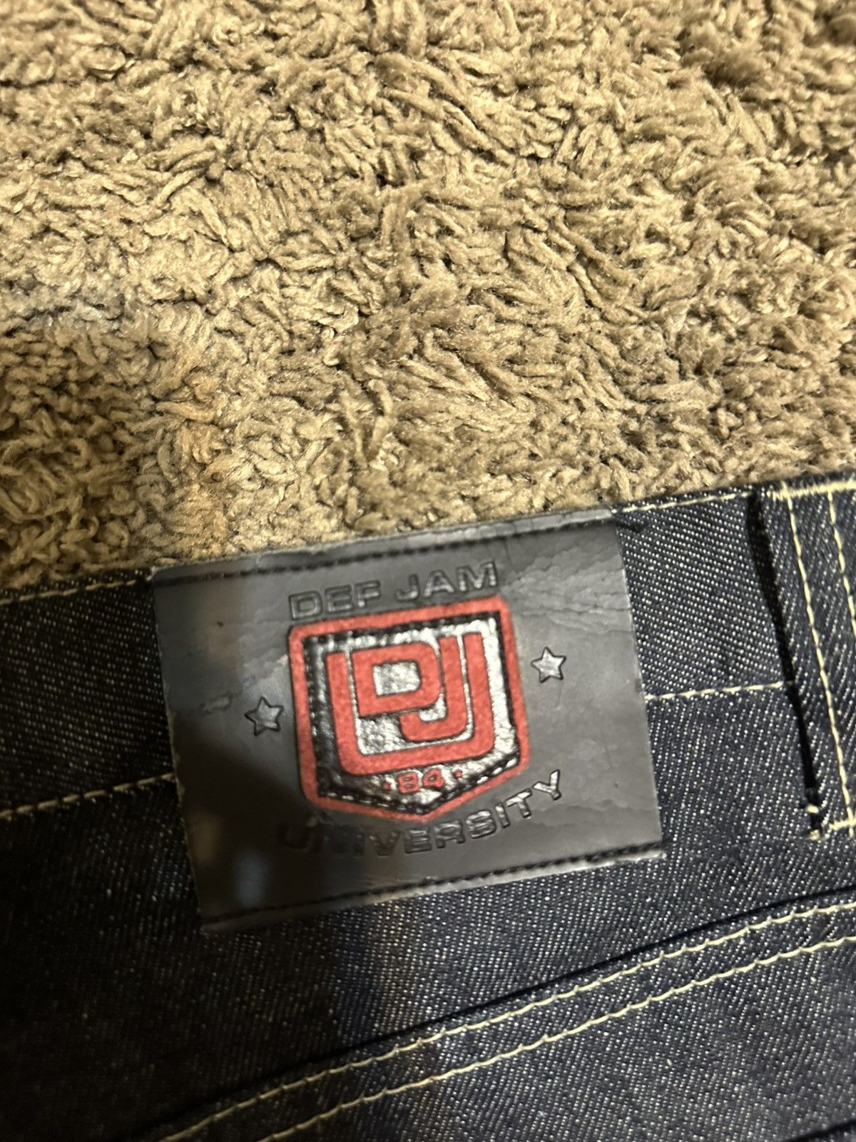 Nike Vintage Def Jam University “triple denim” pants 34x33 Size US 34 / EU 50 - 4 Thumbnail