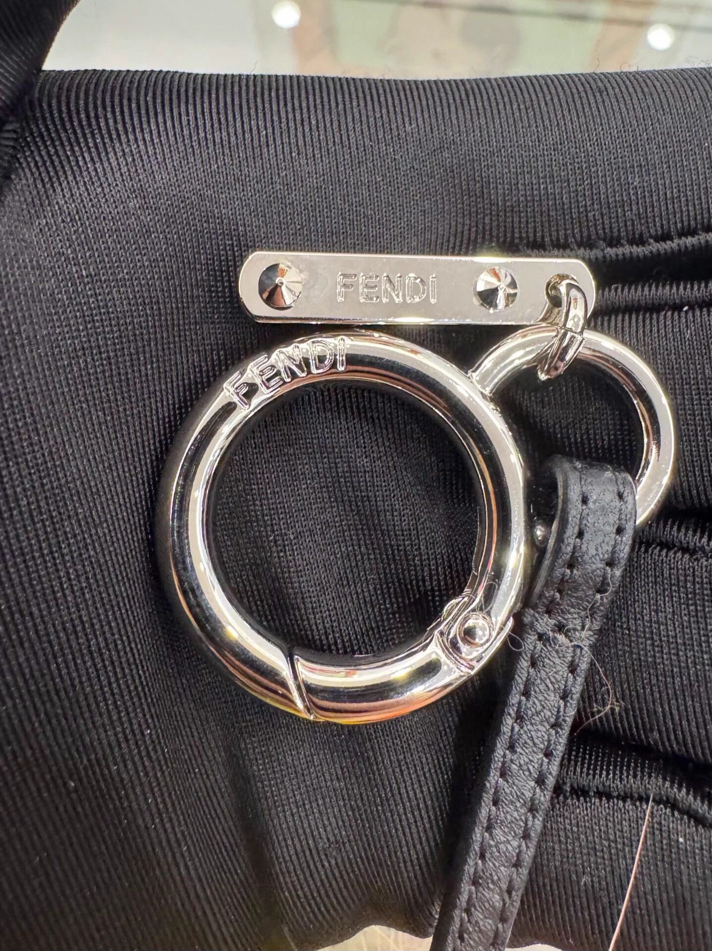Fendi Fendi Yellow Mink KL Tassel Logo Keychain Size ONE SIZE - 8 Thumbnail