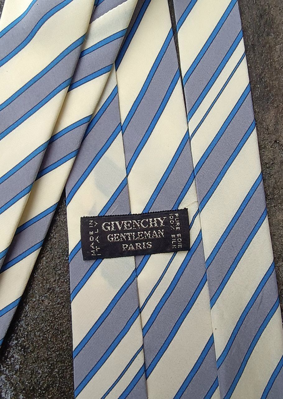 Givenchy Givenchy vintage striped silk tie Size ONE SIZE - 2 Thumbnail