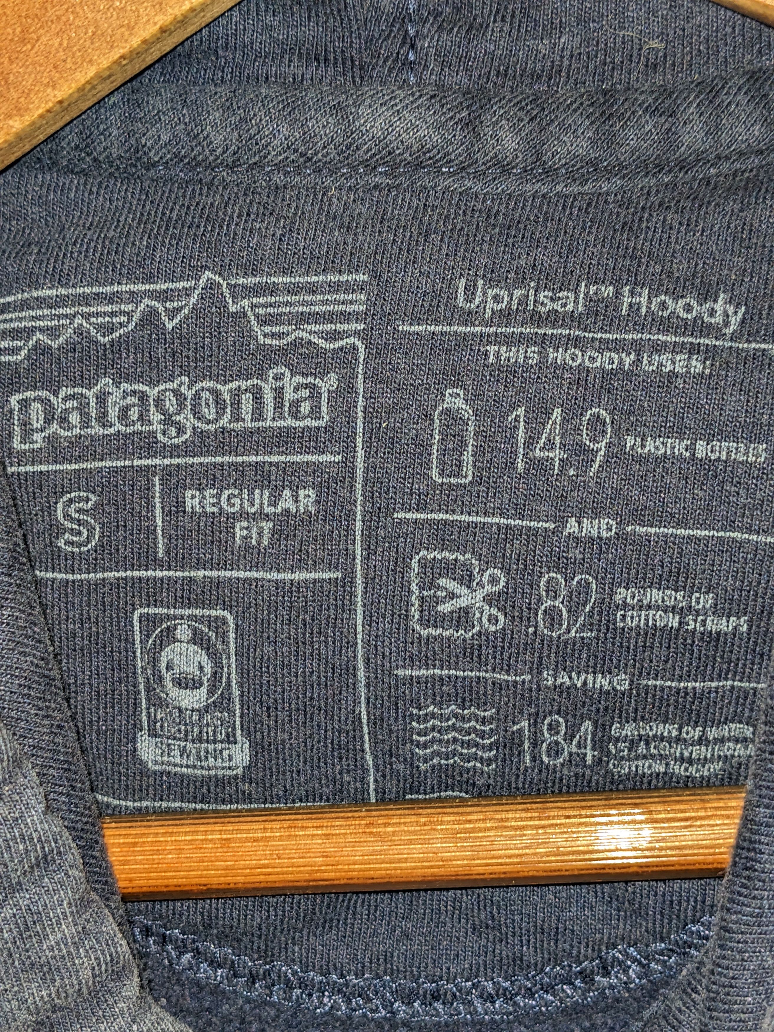 Designer × Patagonia Patagonia Small Blue Regular Fit Uprisal Hoody Size US S / EU 44-46 / 1 - 3 Thumbnail