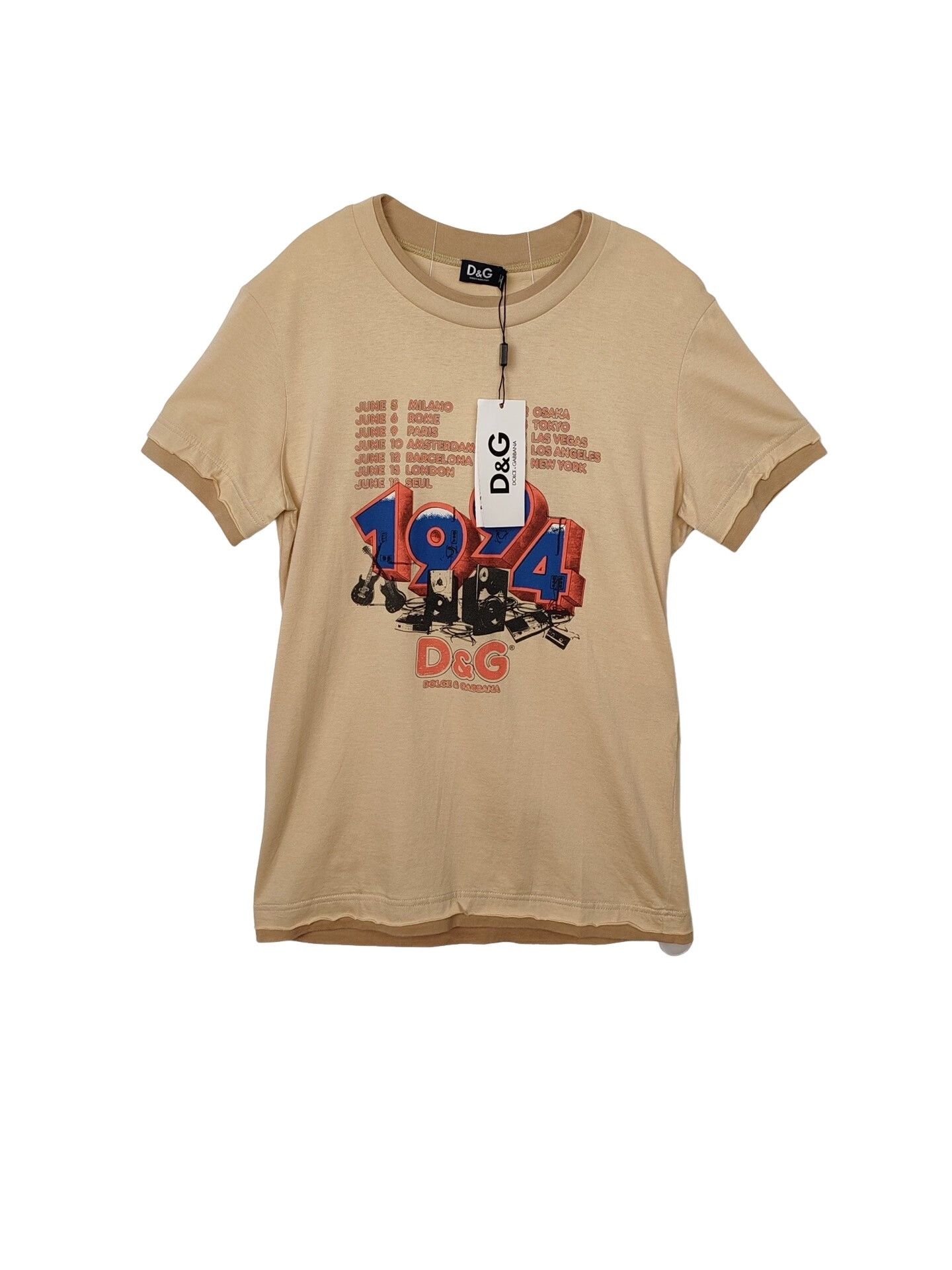 Dolce & Gabbana Dolce & Gabbana Graphic Print T-Shirt Size M Size US M / EU 48-50 / 2 - 1 Thumbnail