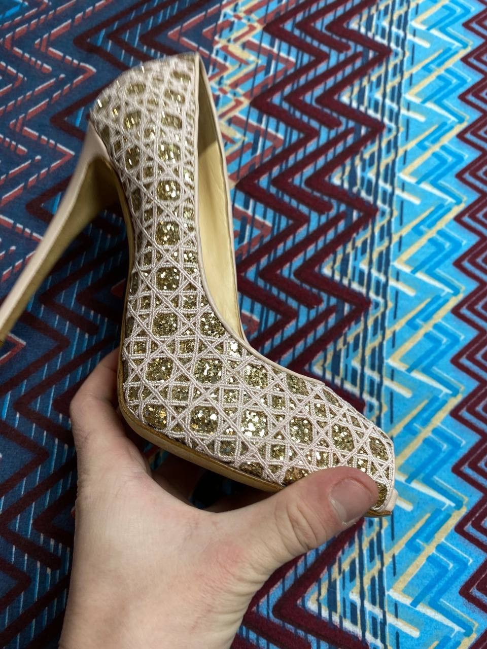 Giuseppe Zanotti Giuseppe Zanotti Design Diamond VINTAGE Size US 9.5 / IT 39.5 - 14 Thumbnail