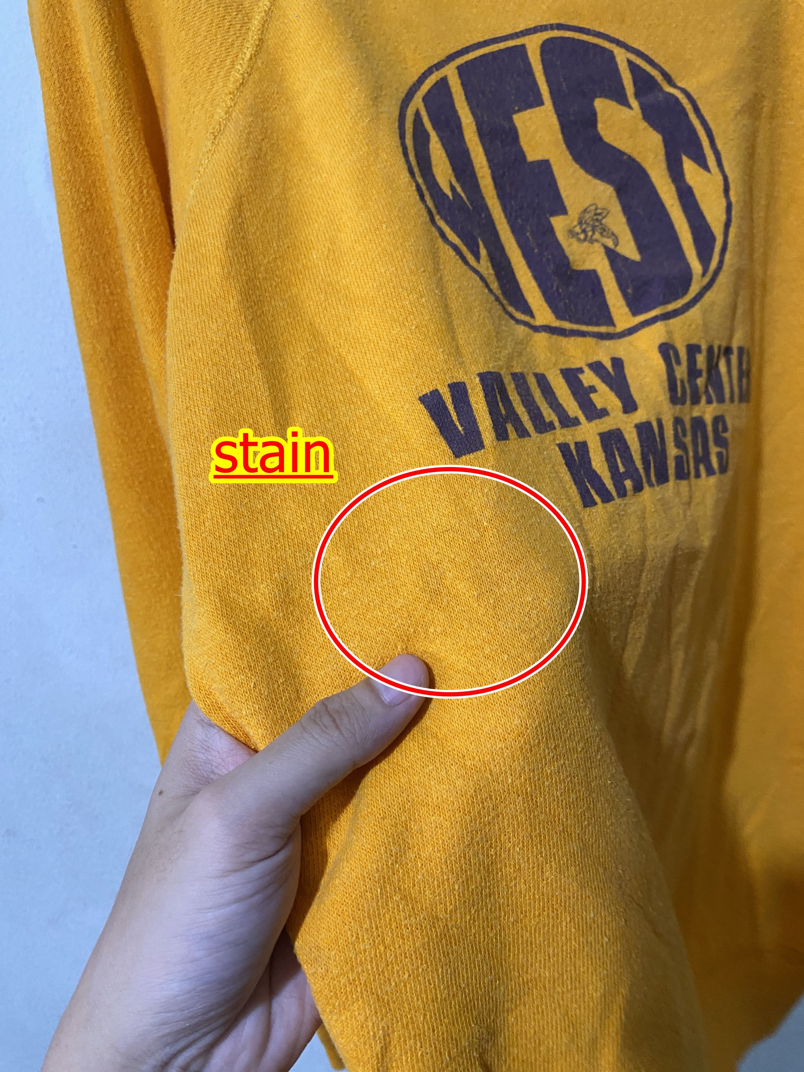 Vintage Vintage 80s Valley Center Kansas Sweatshirt Size US S / EU 44-46 / 1 - 9 Thumbnail
