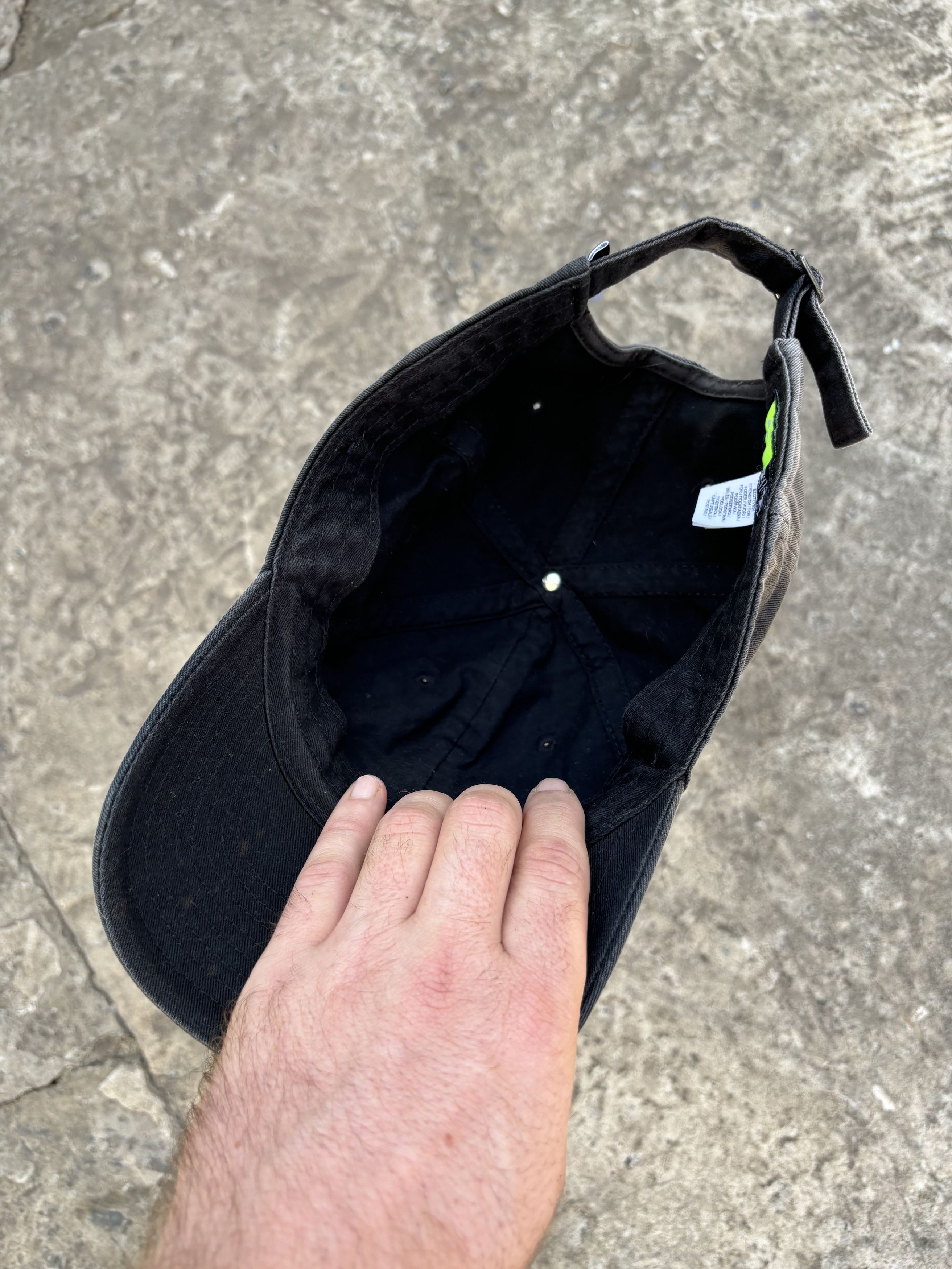 Nike × Vintage Vintage Nike Swoosh Sunfaded Cap Size ONE SIZE - 6 Thumbnail