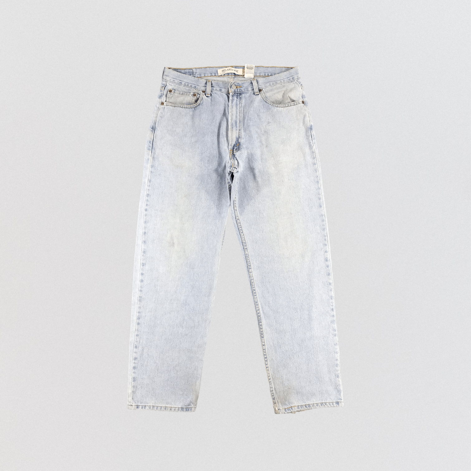 Levi's × Vintage 90s Vintage Light Wash Levis 550 Jeans-JM1693 Size US 36 / EU 52 - 1 Thumbnail