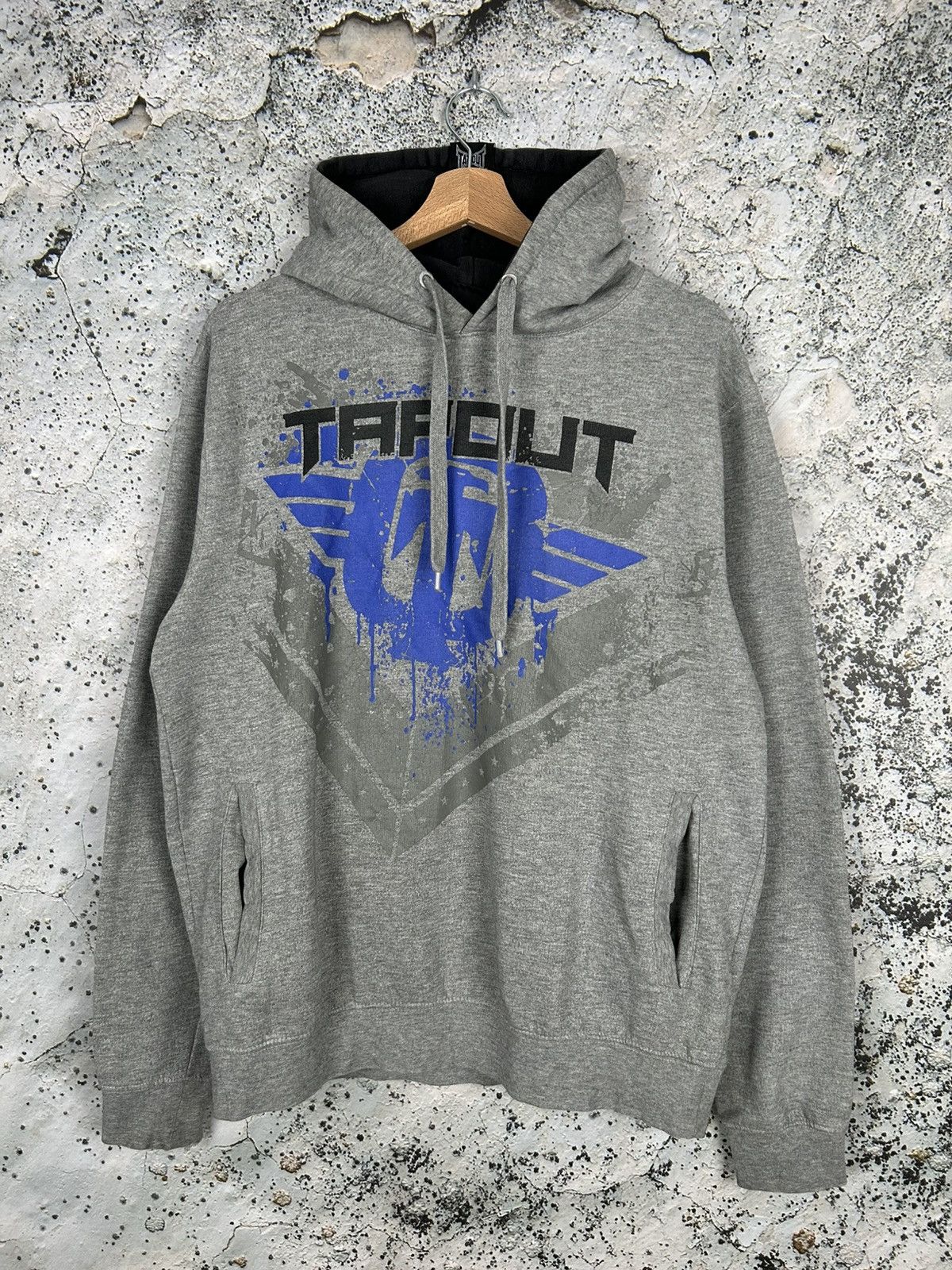 Tapout Vintage Tapout Y2K Streetwear Affliction Hoodie Rap Baggy Size US L / EU 52-54 / 3 - 1 Thumbnail