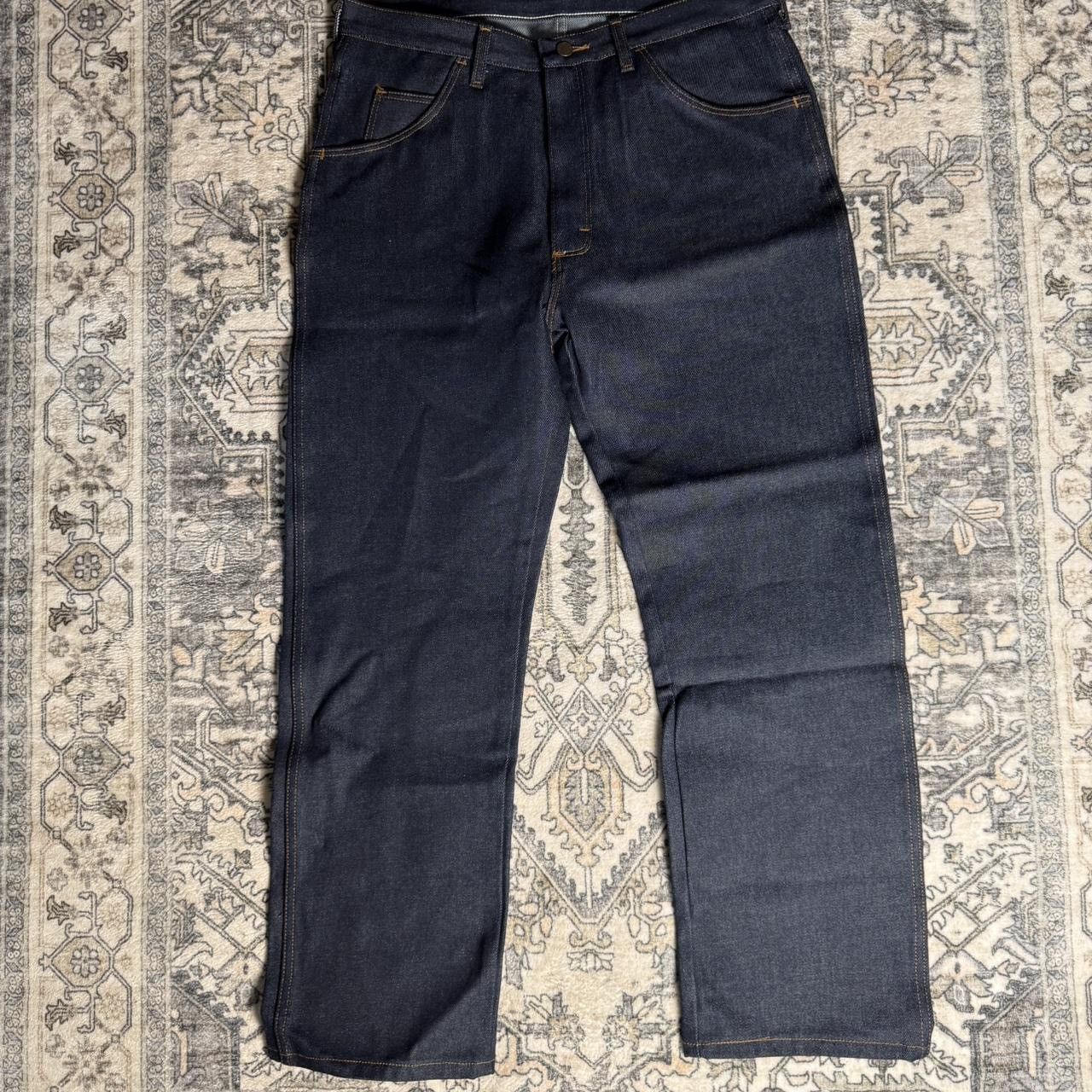 Vintage Raw Denim Jeans Size US 34 / EU 50 - 1 Thumbnail