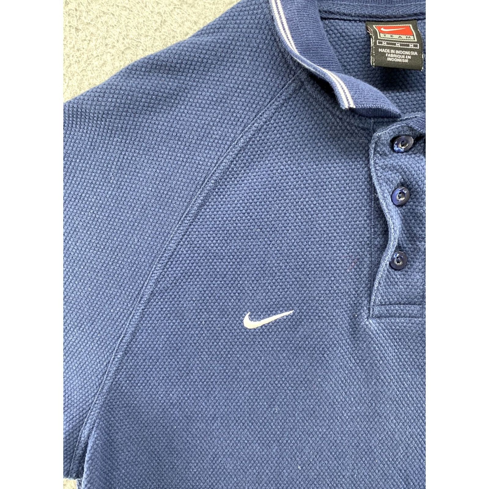 Nike VINTAGE Nike Team USA Polo Shirt Mens Short Sleeve Embroidered Logo Blue Medium Polo Shirt USA Logo Nike Team USA Mens Medium Polo Shirt Size US M / EU 48-50 / 2 - 3 Thumbnail