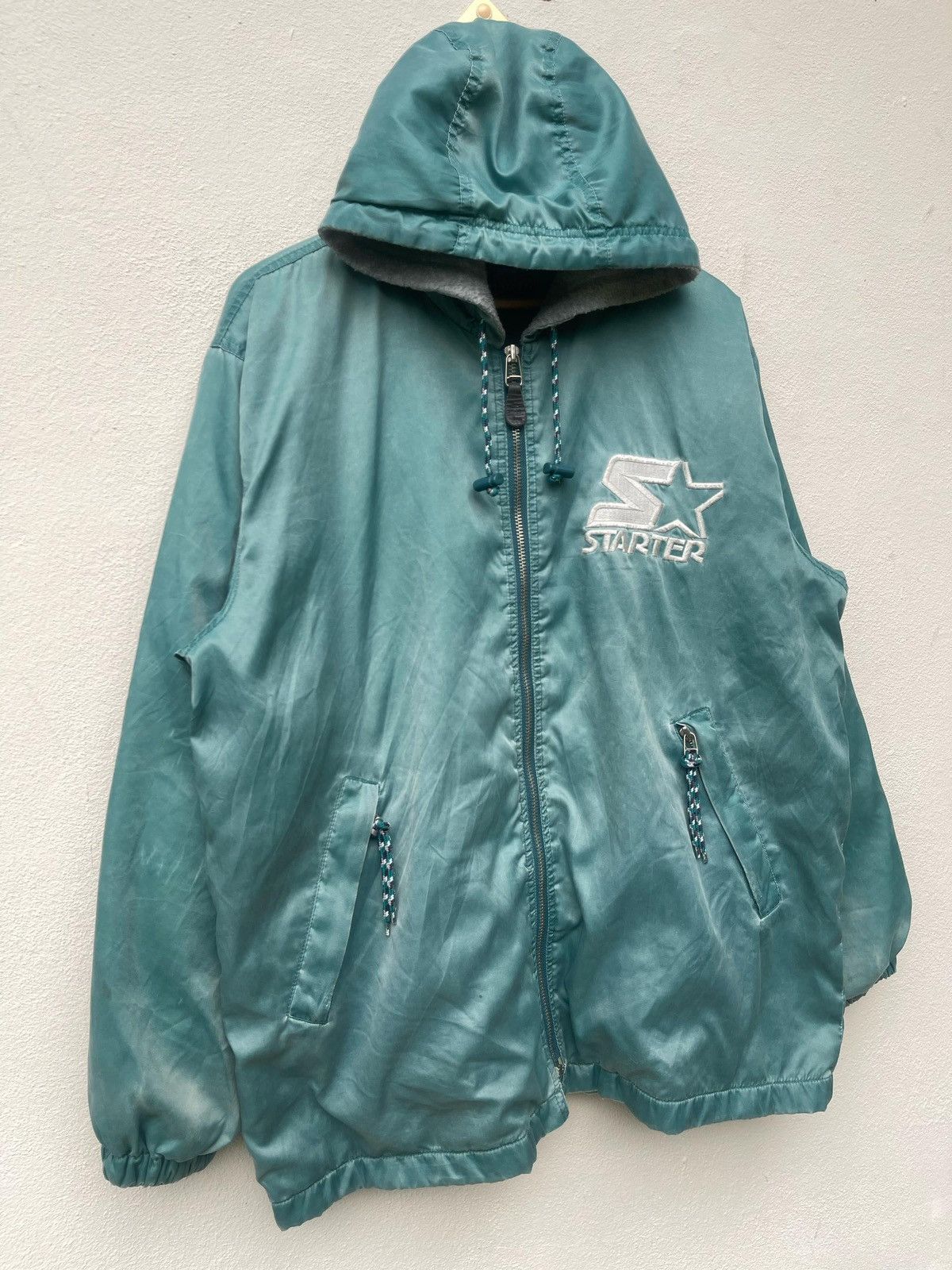 Starter × Vintage Vintage 90s Starter USA Hoodie Jacket Size US M / EU 48-50 / 2 - 3 Thumbnail