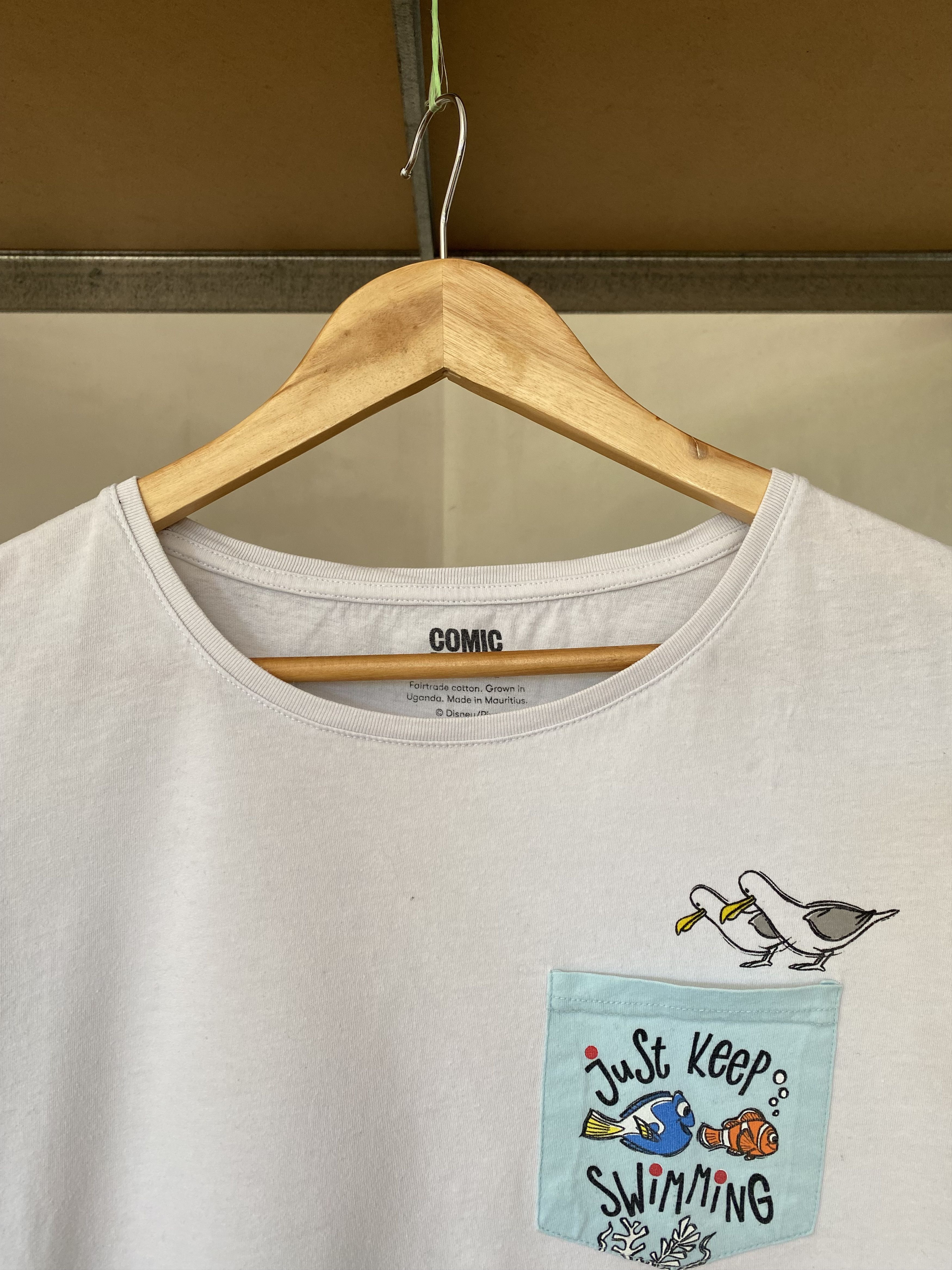 Cartoon Network Comic Relief Finding Nemo Vintage Cartoon T-shirt Size L / US 10 / IT 46 - 3 Thumbnail