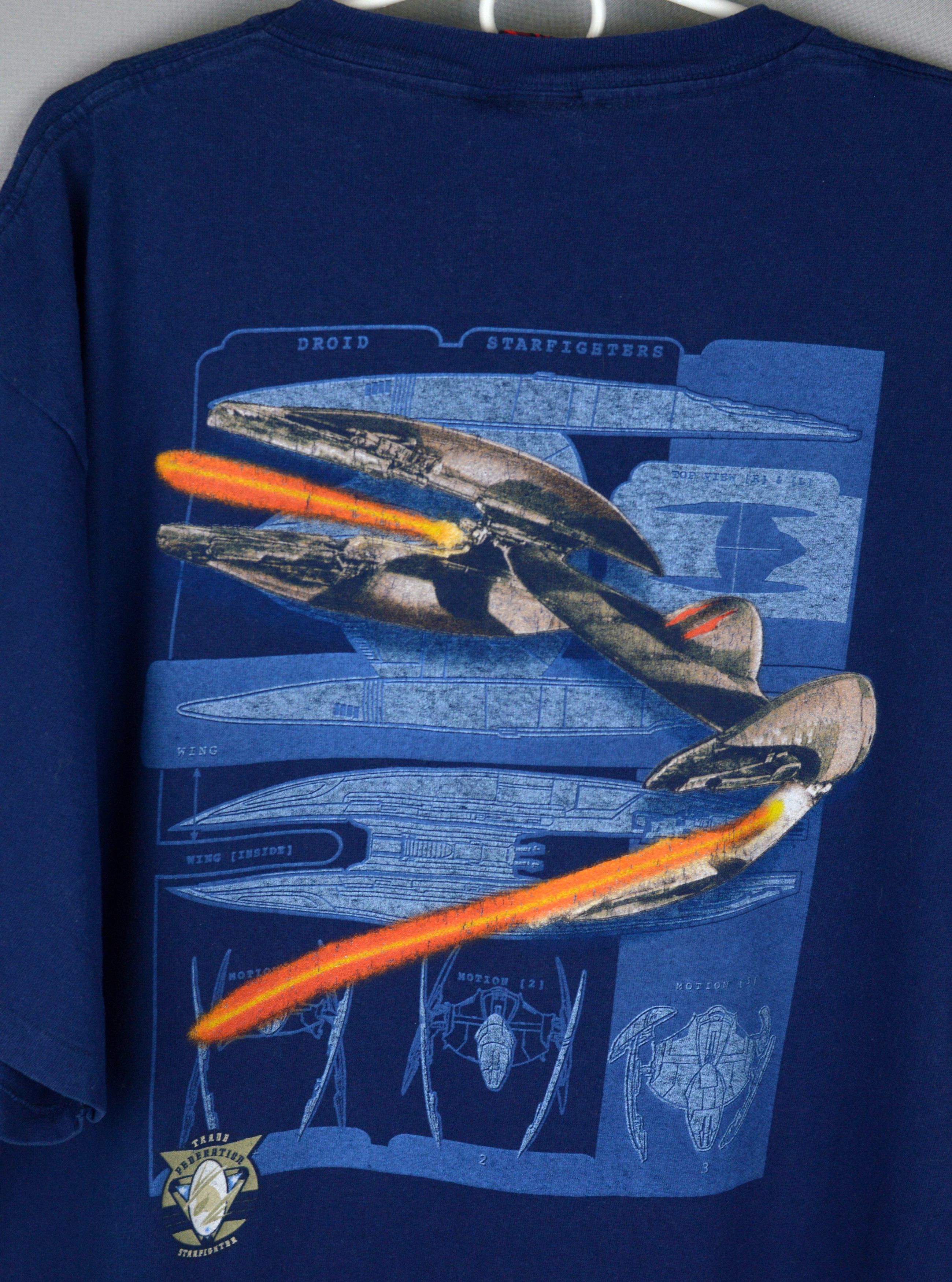 Star Wars × Vintage Vintage Star Wars Lucas Film 90s t shirt Size US XL / EU 56 / 4 - 7 Thumbnail