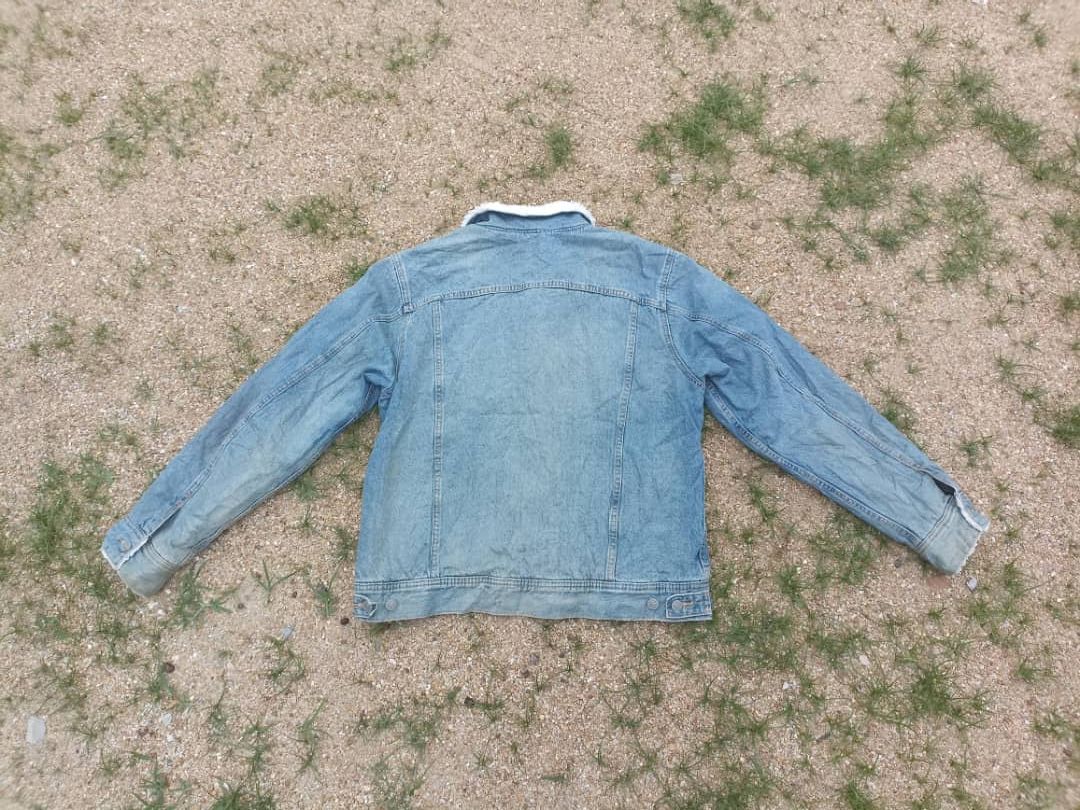 GU GU Sherpa Denim Jacket Button Size US L / EU 52-54 / 3 - 4 Thumbnail