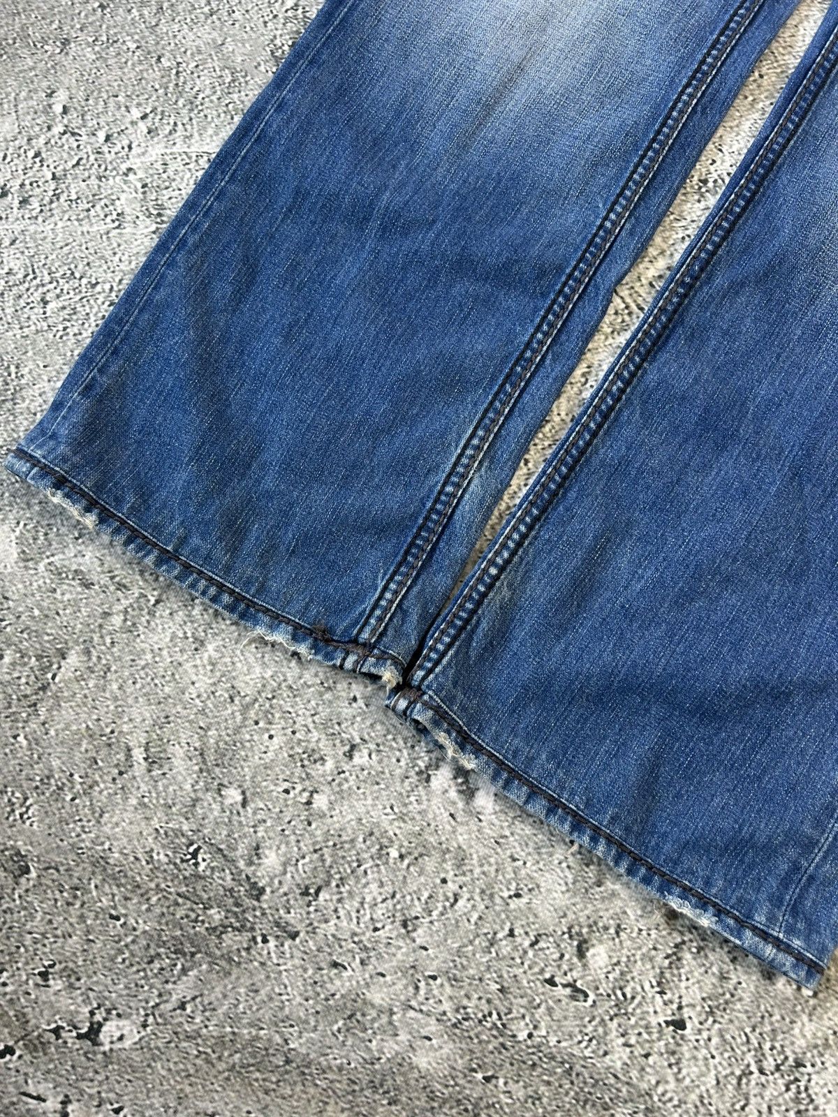 True Religion × Vintage True Religion vintage blue jeans Ricky thick stitching Y2K Size US 36 / EU 52 - 8 Thumbnail