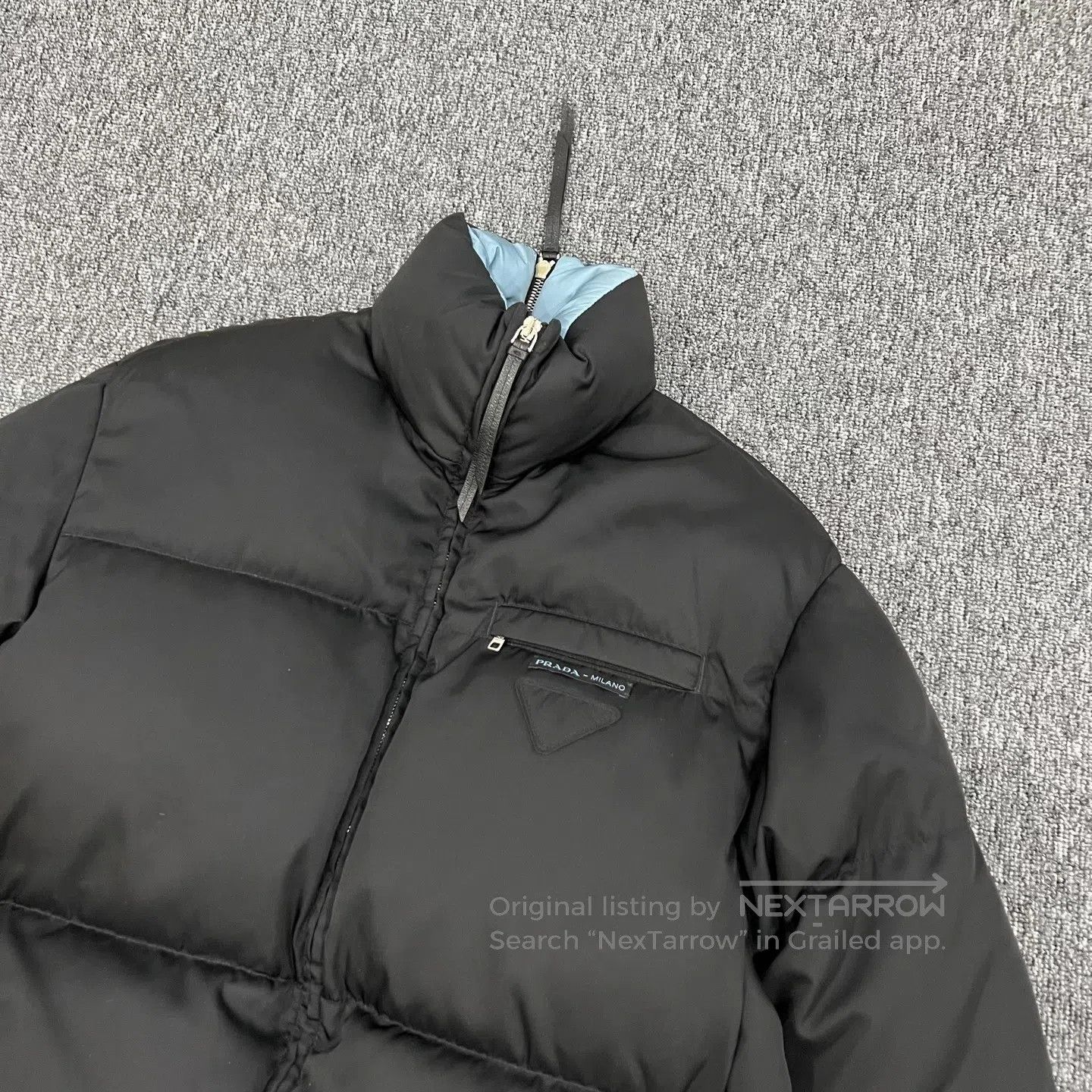 Prada Prada size 36 Inner color: Smog blue; Outer layer: Shape-s Size S / US 4 / IT 40 - 3 Thumbnail