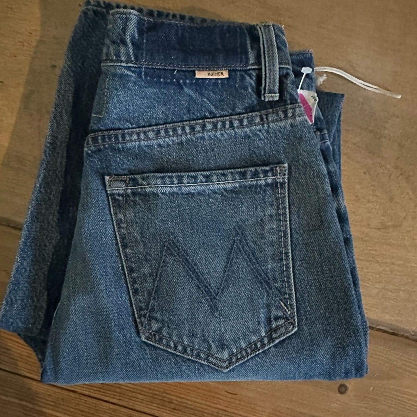 MOTHER NEW MOTHER SUPERIOR The Tune Up Hover Cuff Jean - 25 - $258 Size 25" / US 0 / IT 36 - 13 Thumbnail