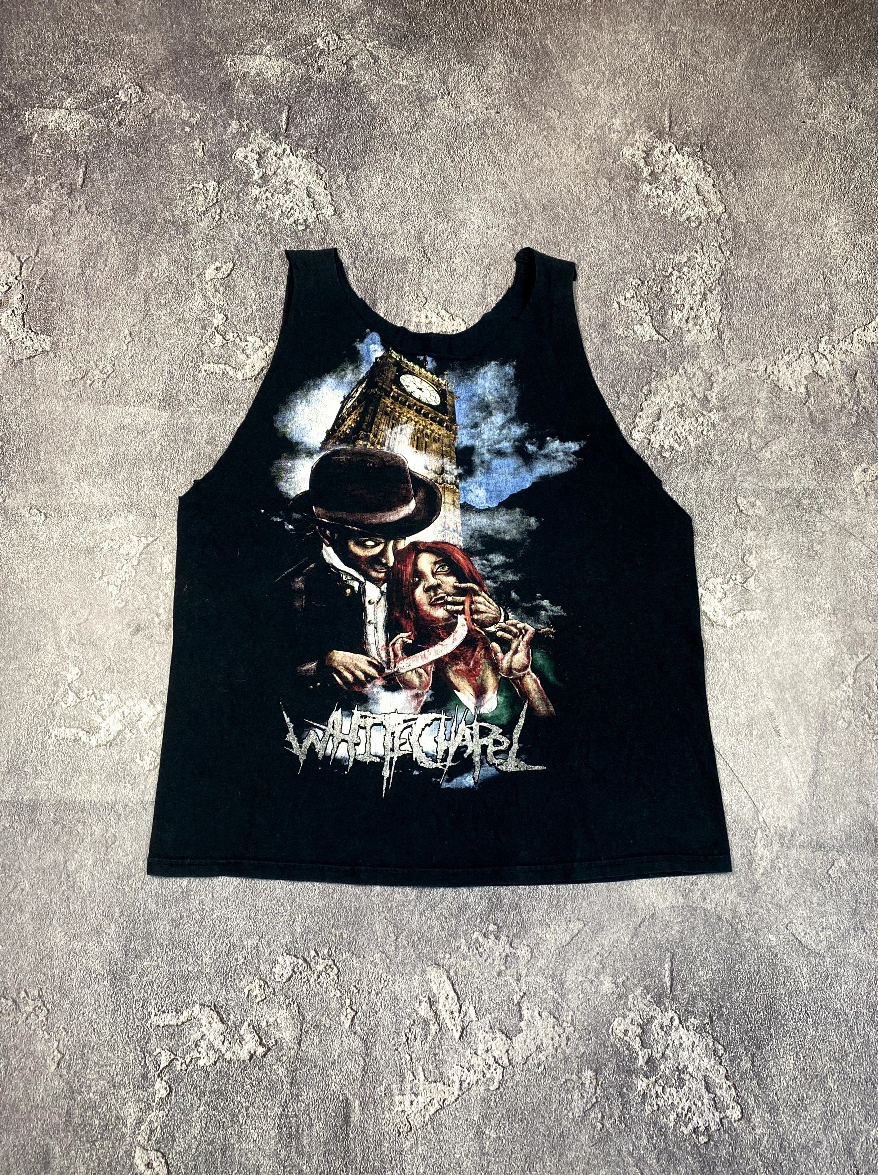 20471120 × Band Tees × If Six Was Nine Whitechapel Sleeveless Shirt Gothic Deathcore Band Merch Size US XL / EU 56 / 4 - 2 Thumbnail