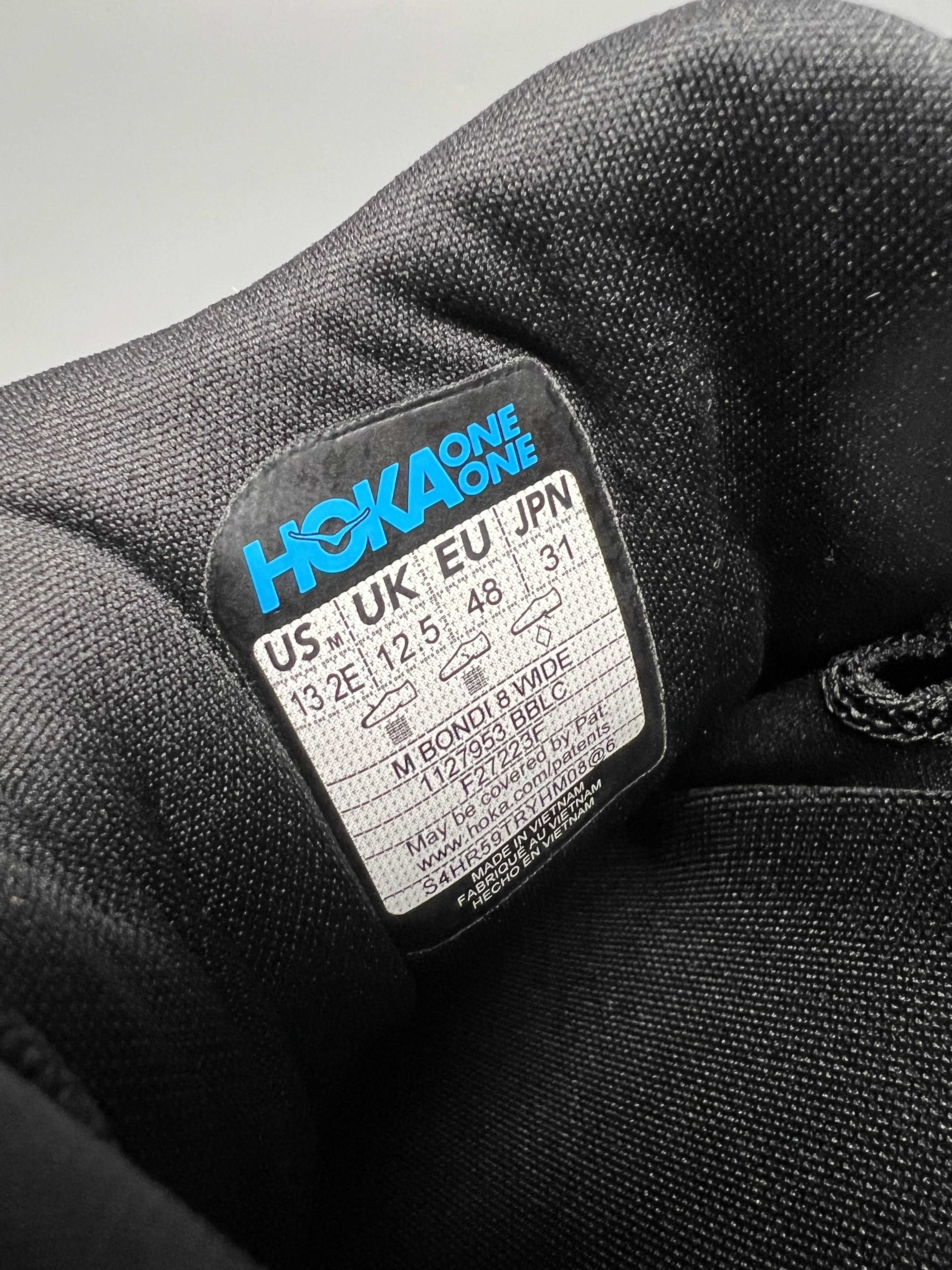 Hoka 13 EE Hoka One One Bondi 8 Wide Running Shoes Size US 13 / EU 46 - 7 Thumbnail