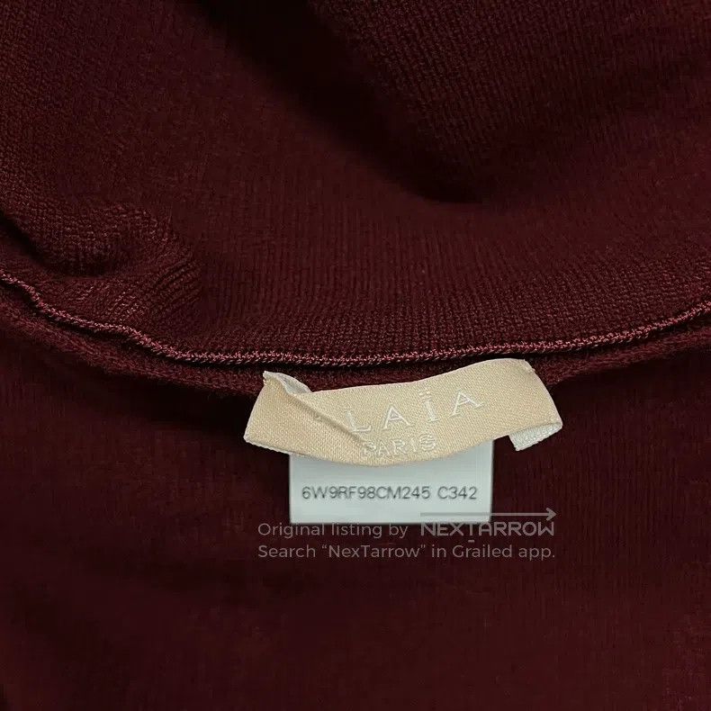 Alaia Alaia Red Dress Size XS / US 0-2 / IT 36-38 - 6 Thumbnail