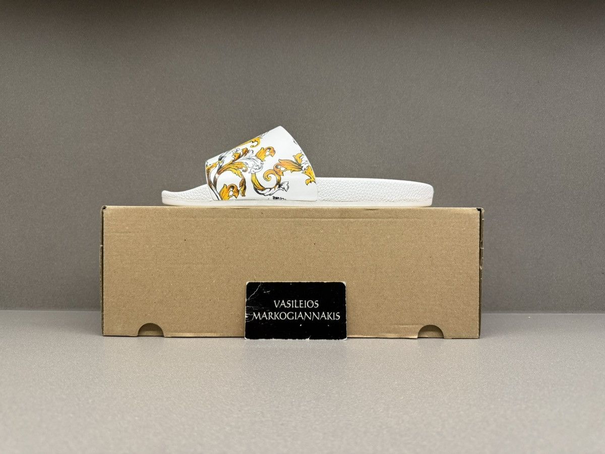 Versace Jeans Couture Versace Jeans Couture Outline Barocco Sliders Size US 9 / EU 42 - 1 Thumbnail