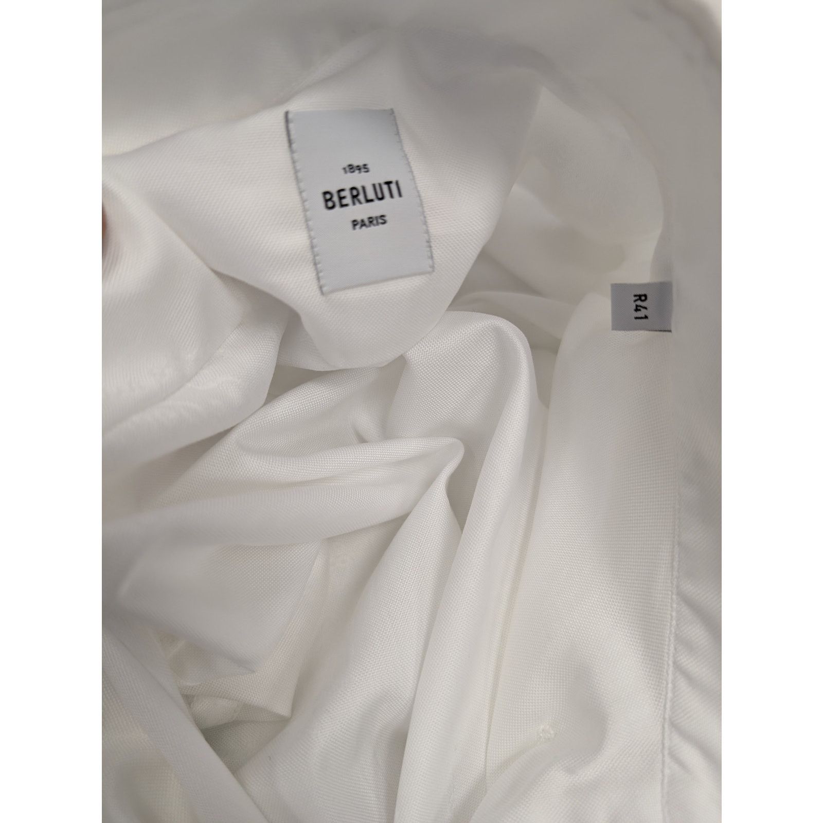 Berluti o1rshd1 Button up Shirt in White Size US M / EU 48-50 / 2 - 15 Thumbnail