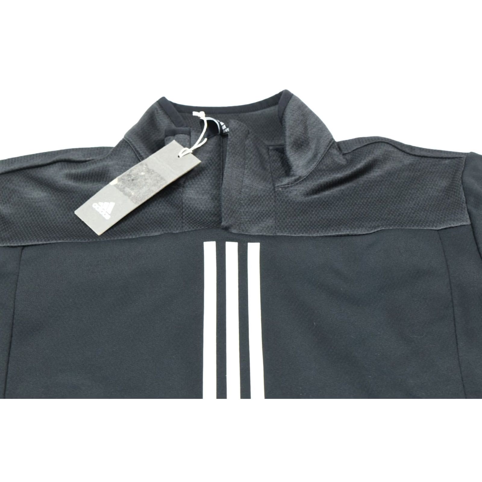 Adidas Adidas Sweatshirt 1/4 Zip Mens Medium Black Long Sleeve Pullover Gym Shirt Size US M / EU 48-50 / 2 - 3 Thumbnail