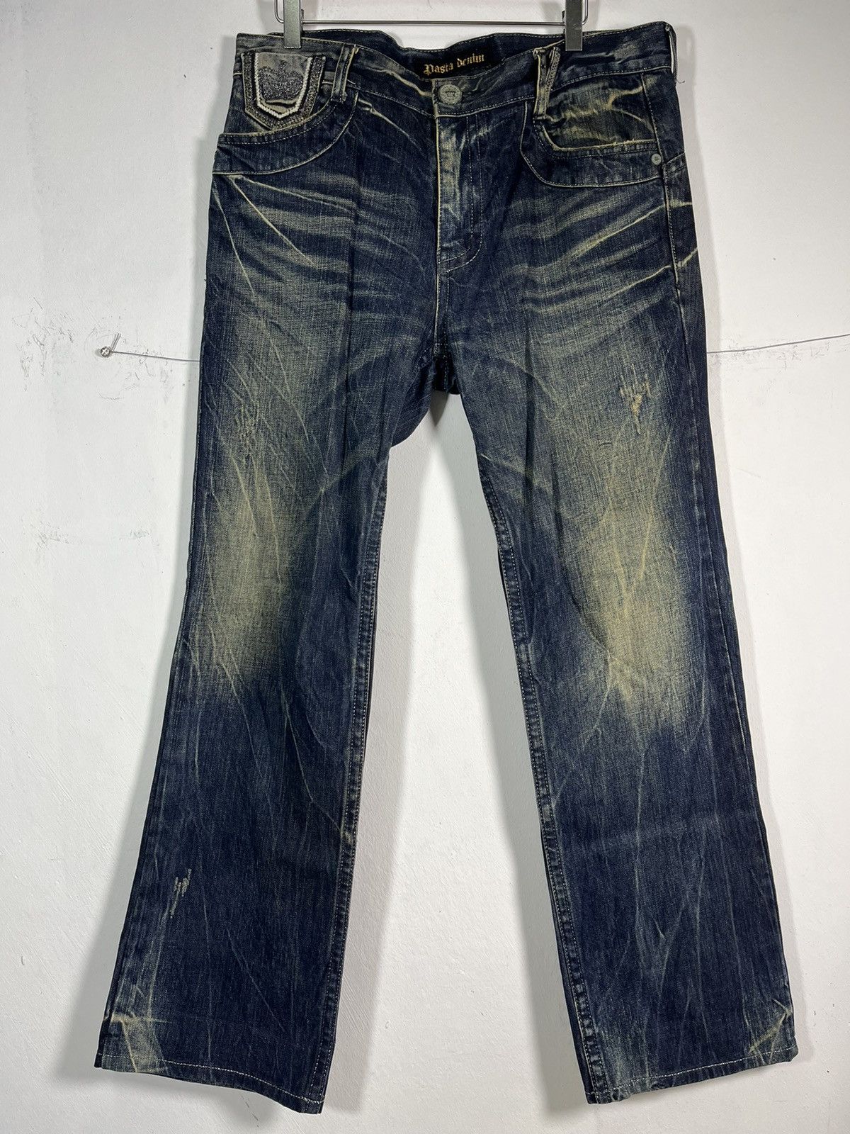 If Six Was Nine If six was nine Crown Jeans Japanese Brand Pasta Denim Size US 37 - 6 Thumbnail