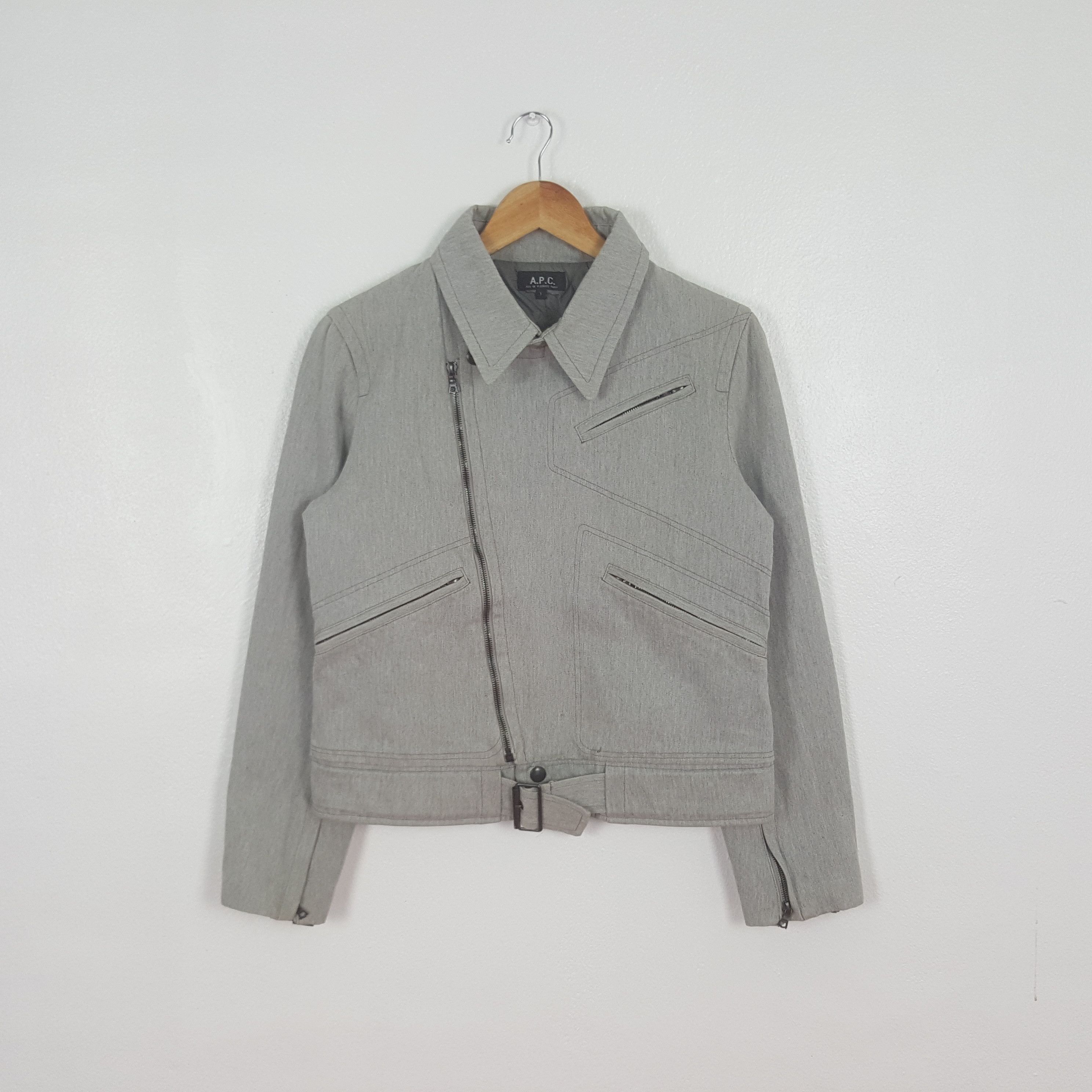 A.P.C. Vintage A.P.C. Japanese Punk Style Jacket C314N4 Size US S / EU 44-46 / 1 - 1 Thumbnail