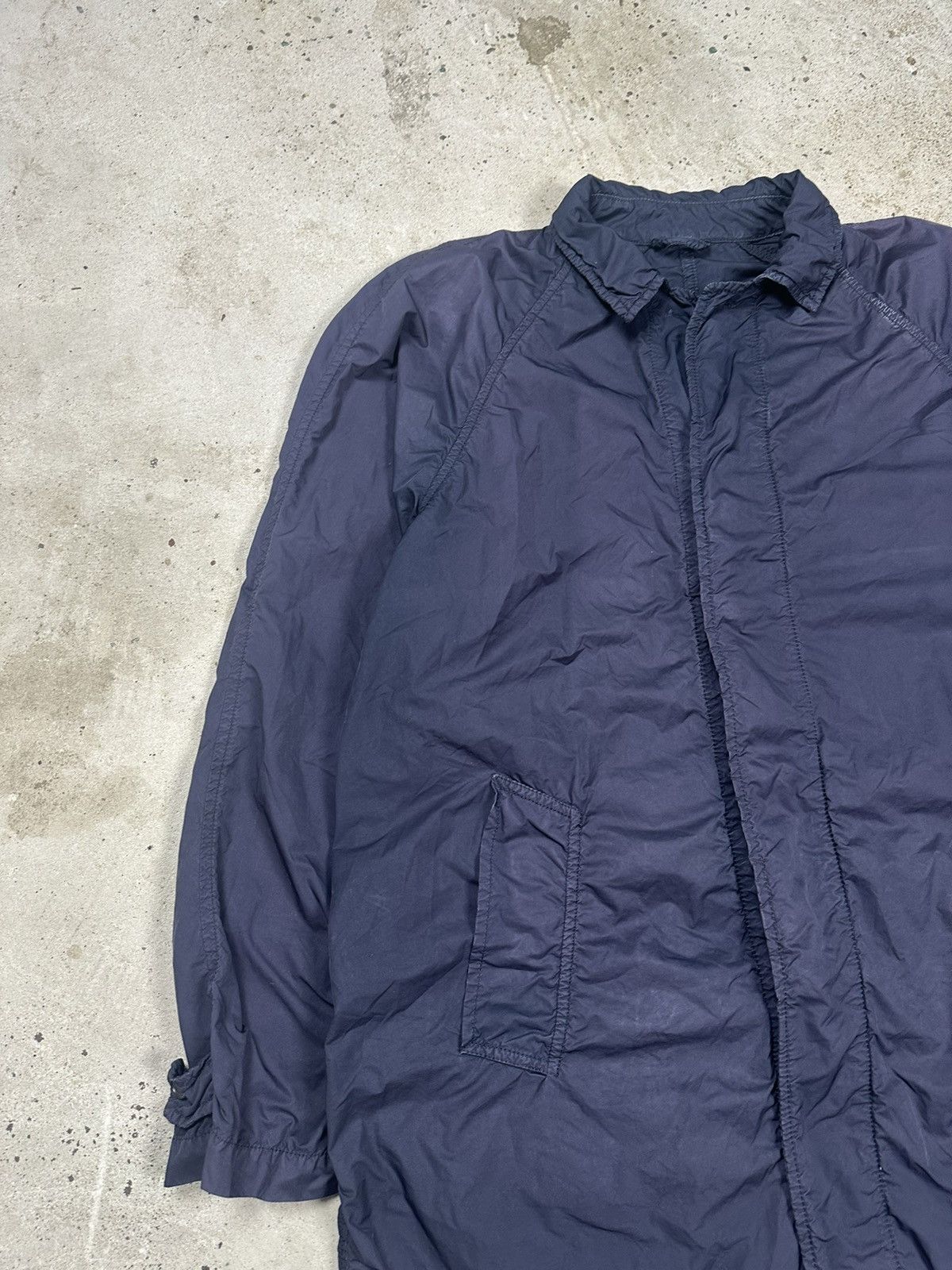 Aspesi Aspesi Navy Rain Coat Light Jacket Size US M / EU 48-50 / 2 - 5 Thumbnail