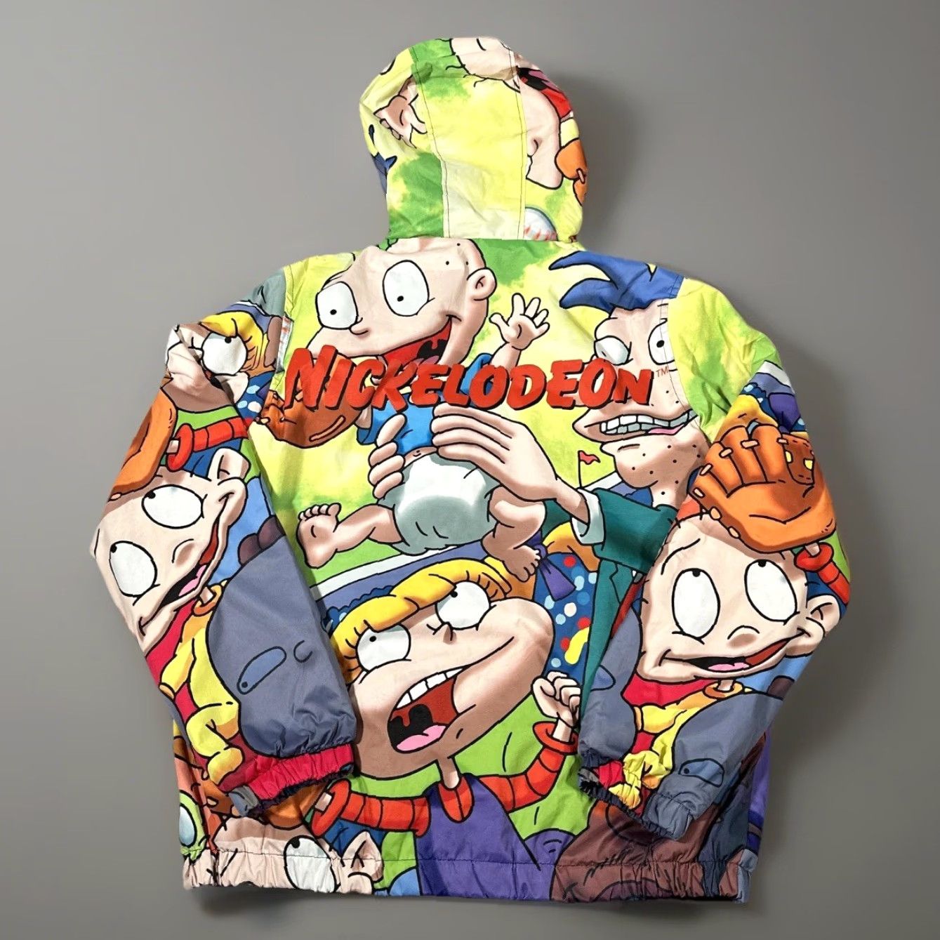 Members Only VINTAGE Members Only Nickelodeon Rugrats Jacket Mens Medium Hooded Windbreaker Size US M / EU 48-50 / 2 - 2 Thumbnail