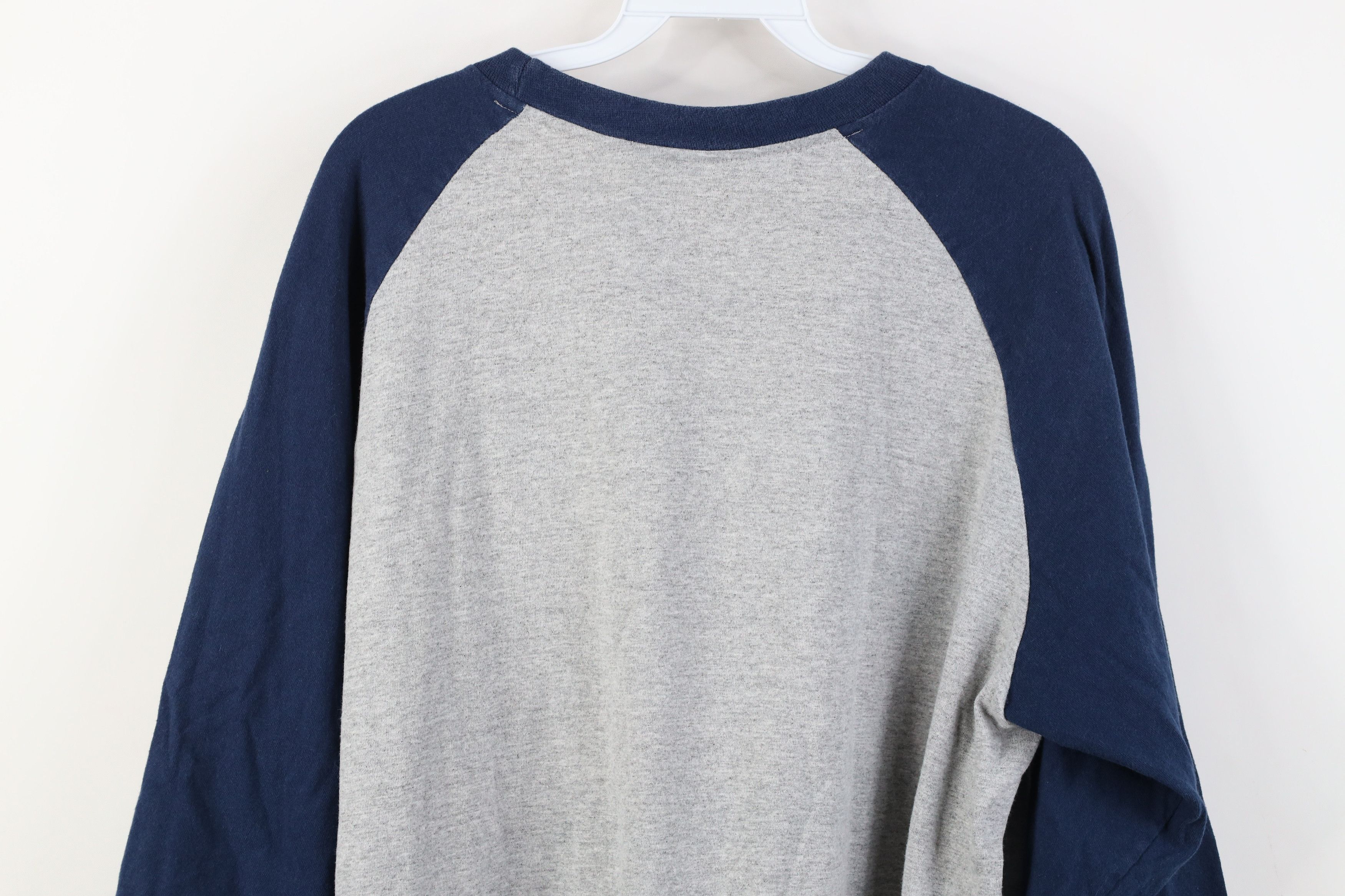 Nike Vintage Nike Center Swoosh Detroit Tigers Raglan T-Shirt Size US L / EU 52-54 / 3 - 13 Thumbnail