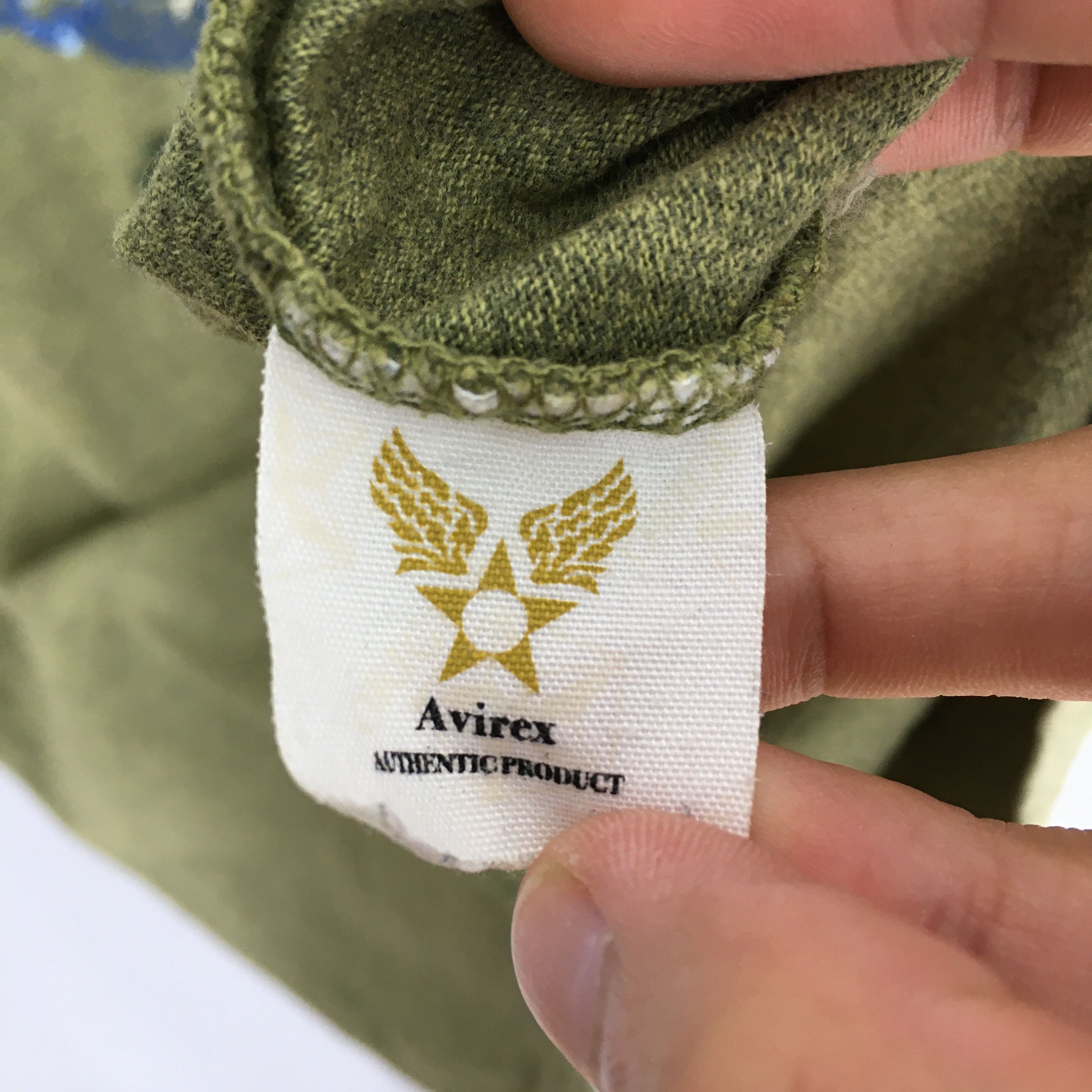 Avirex Vintage Avirex Us Air Force USAF Olive T shirt Size XL Size US XL / EU 56 / 4 - 6 Thumbnail