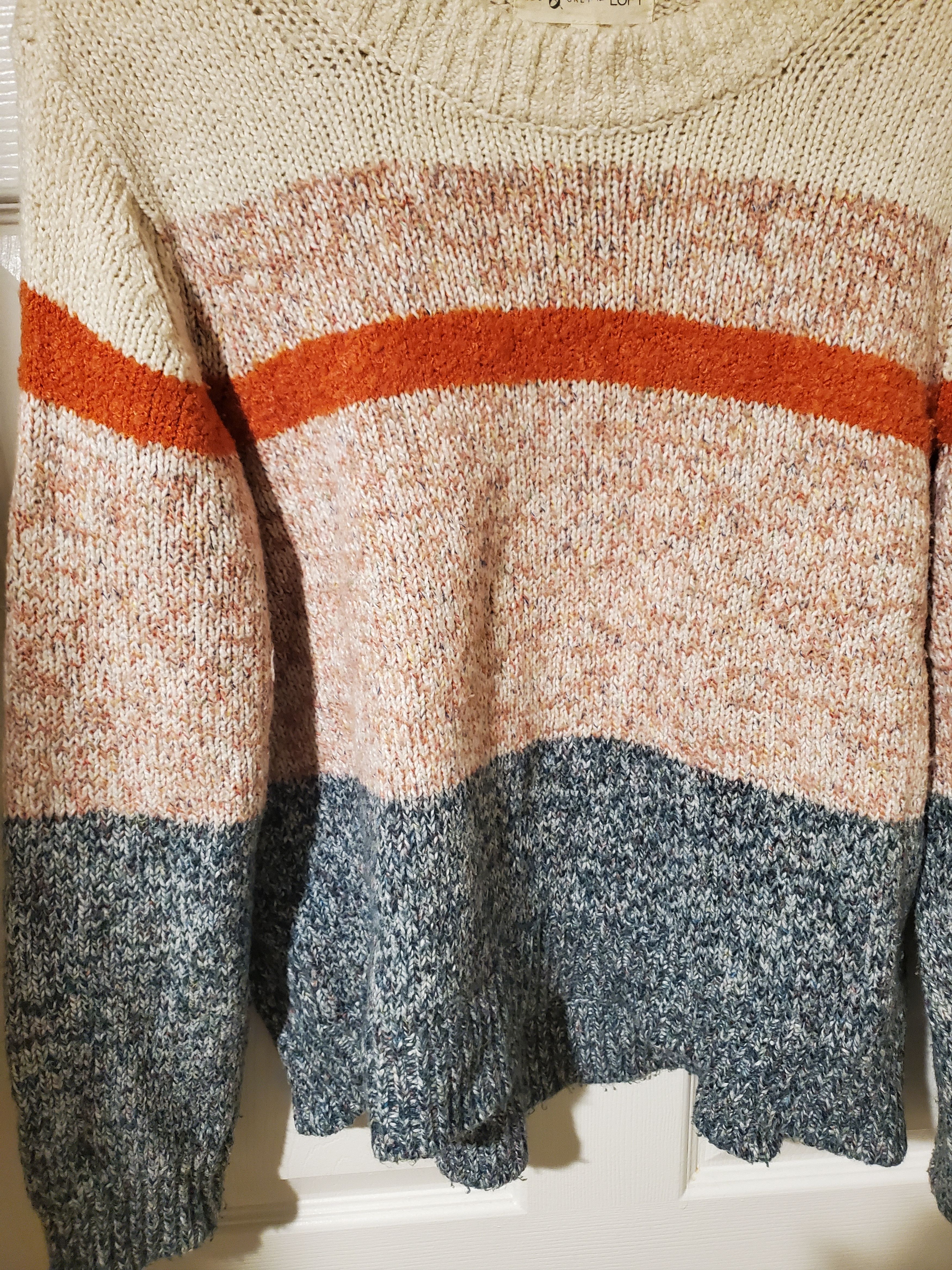 Lou & Grey Lou & Grey for LOFT colorblock sweater (size M) Size M / US 6-8 / IT 42-44 - 5 Thumbnail