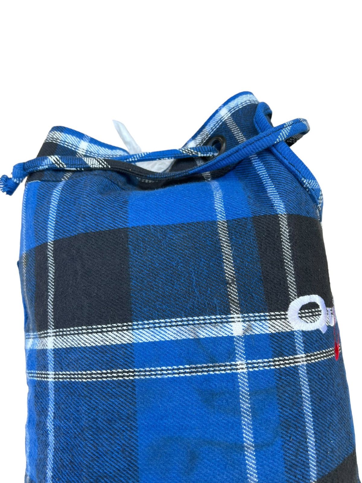 Quiksilver Vintage 80s 90s Quiksilver Tartan Spell Out Backpack Bag Size ONE SIZE - 9 Thumbnail