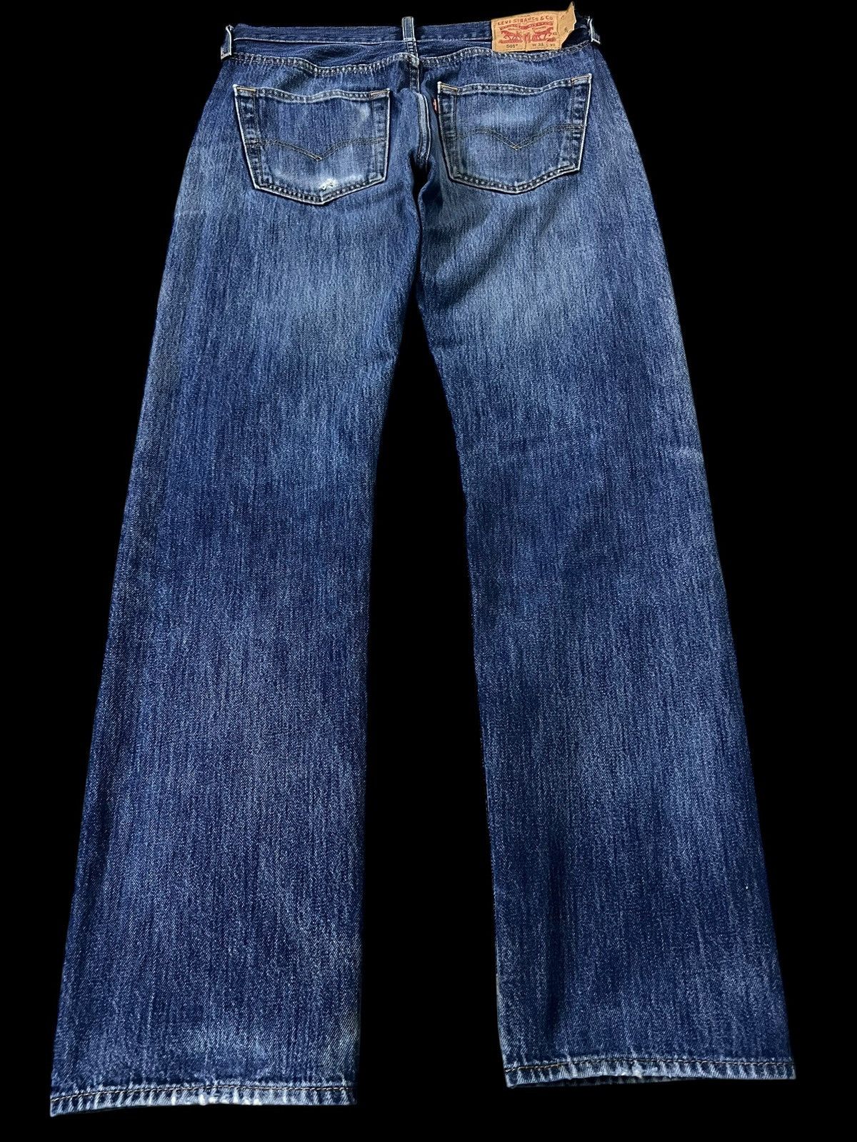 Levi's 💥Rare Vintage Levis 501 Distress Jean Size US 31 - 2 Thumbnail