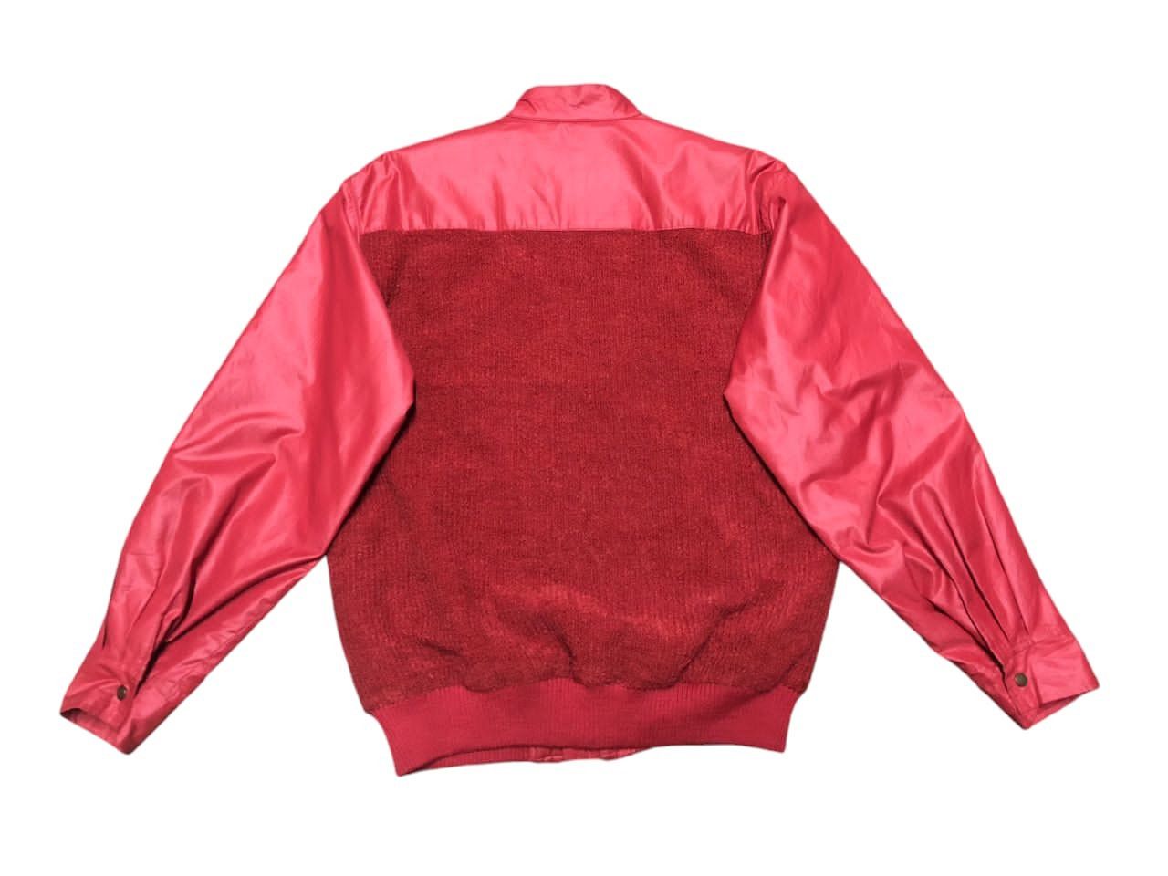 Designer × Japanese Brand × Vintage Japanese Brand Vintage Left Hand Zipper Jacket Wool Size US M / EU 48-50 / 2 - 2 Thumbnail