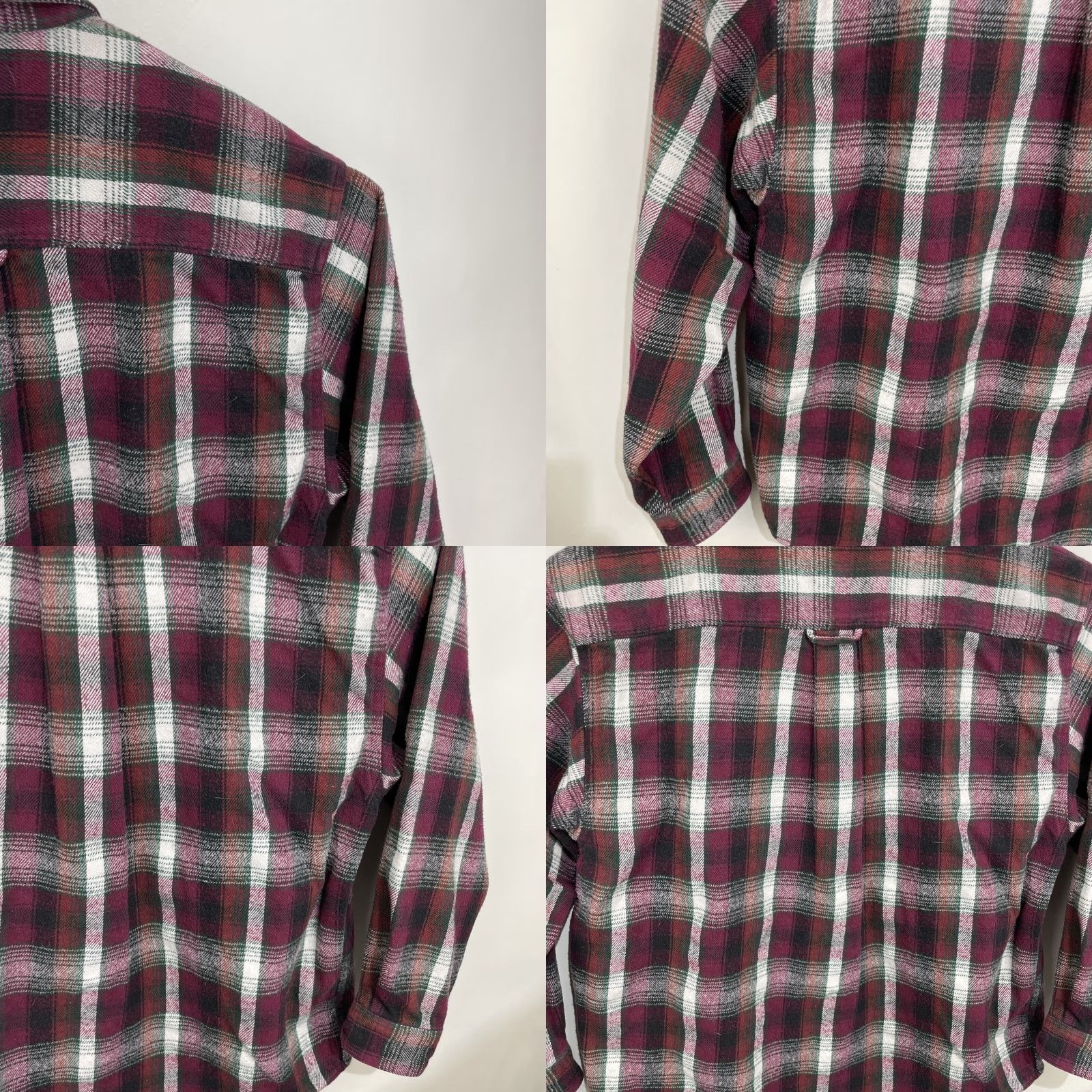 Eddie Bauer VINTAGE Eddie Bauer Button-Up Shirt Mens Flannel Red Plaid Thick Large Carded 90s Outdoor Classic Size US L / EU 52-54 / 3 - 10 Thumbnail