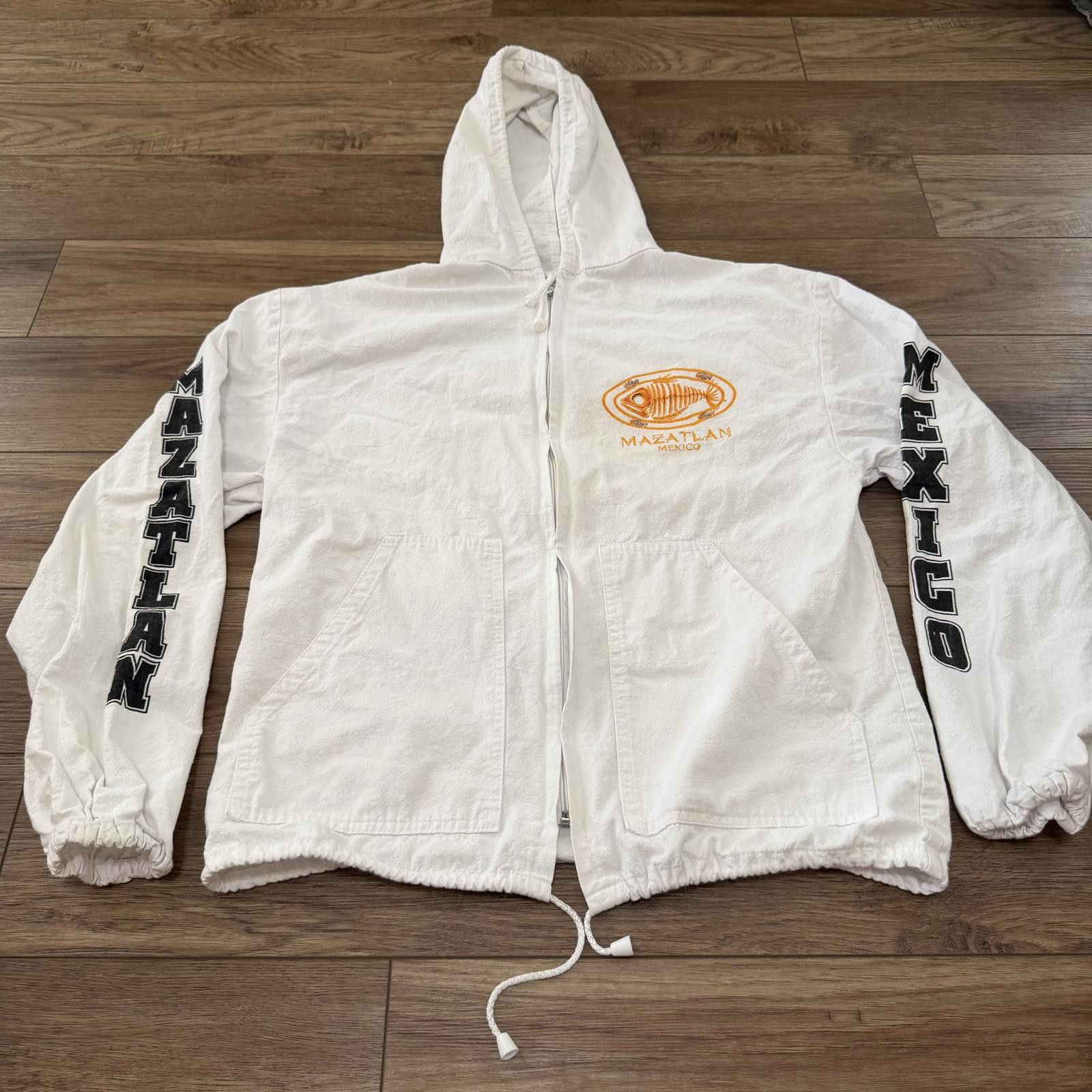 Other Vintage Mazatlan Mexico Fish Art Zip Up Hoodie 90s Size US M / EU 48-50 / 2 - 1 Thumbnail
