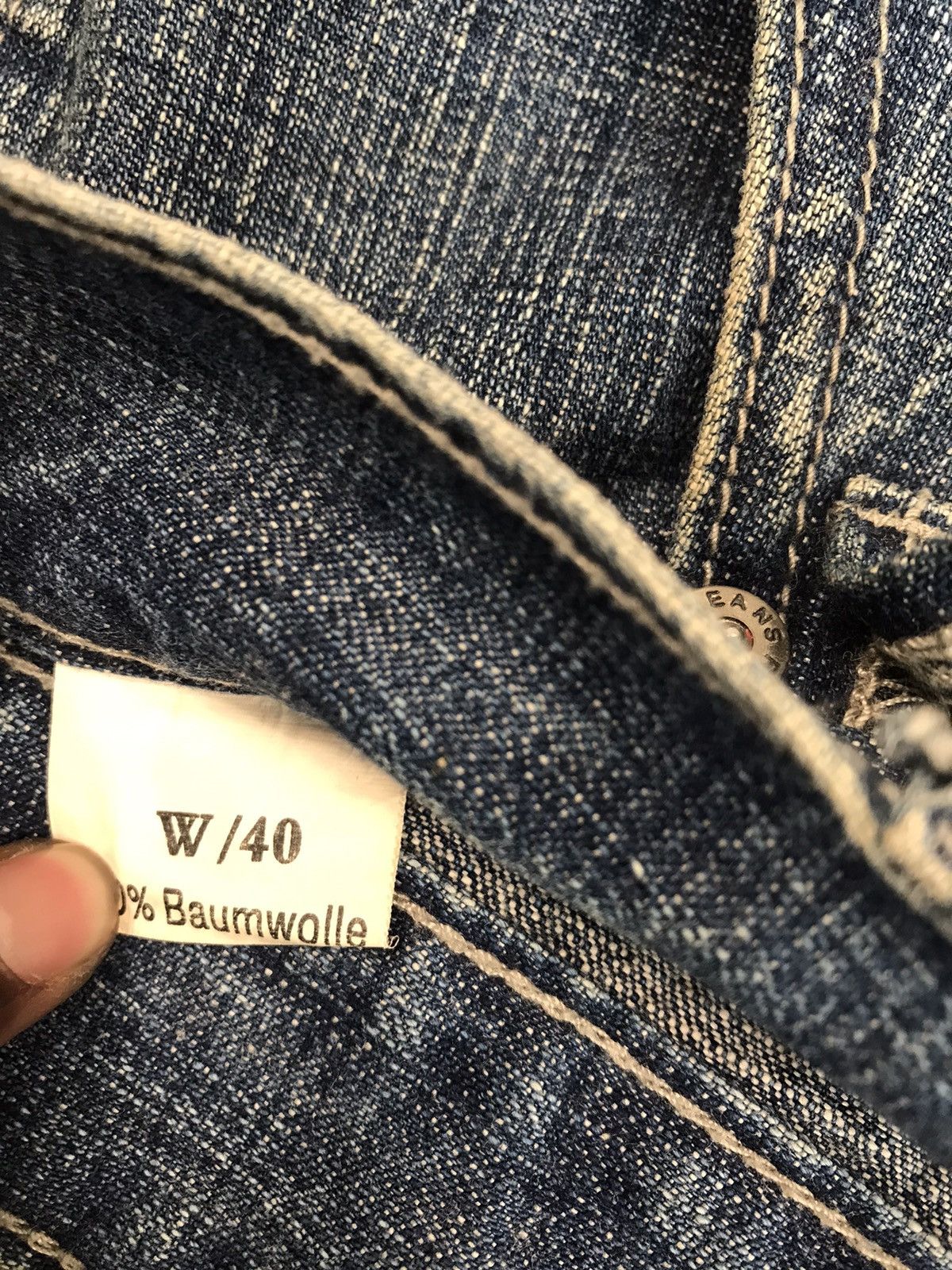 Redrum Dogpound × Southpole × Vintage Vintage red rum bluza HipHop denim jort Size US 40 / EU 56 - 6 Thumbnail