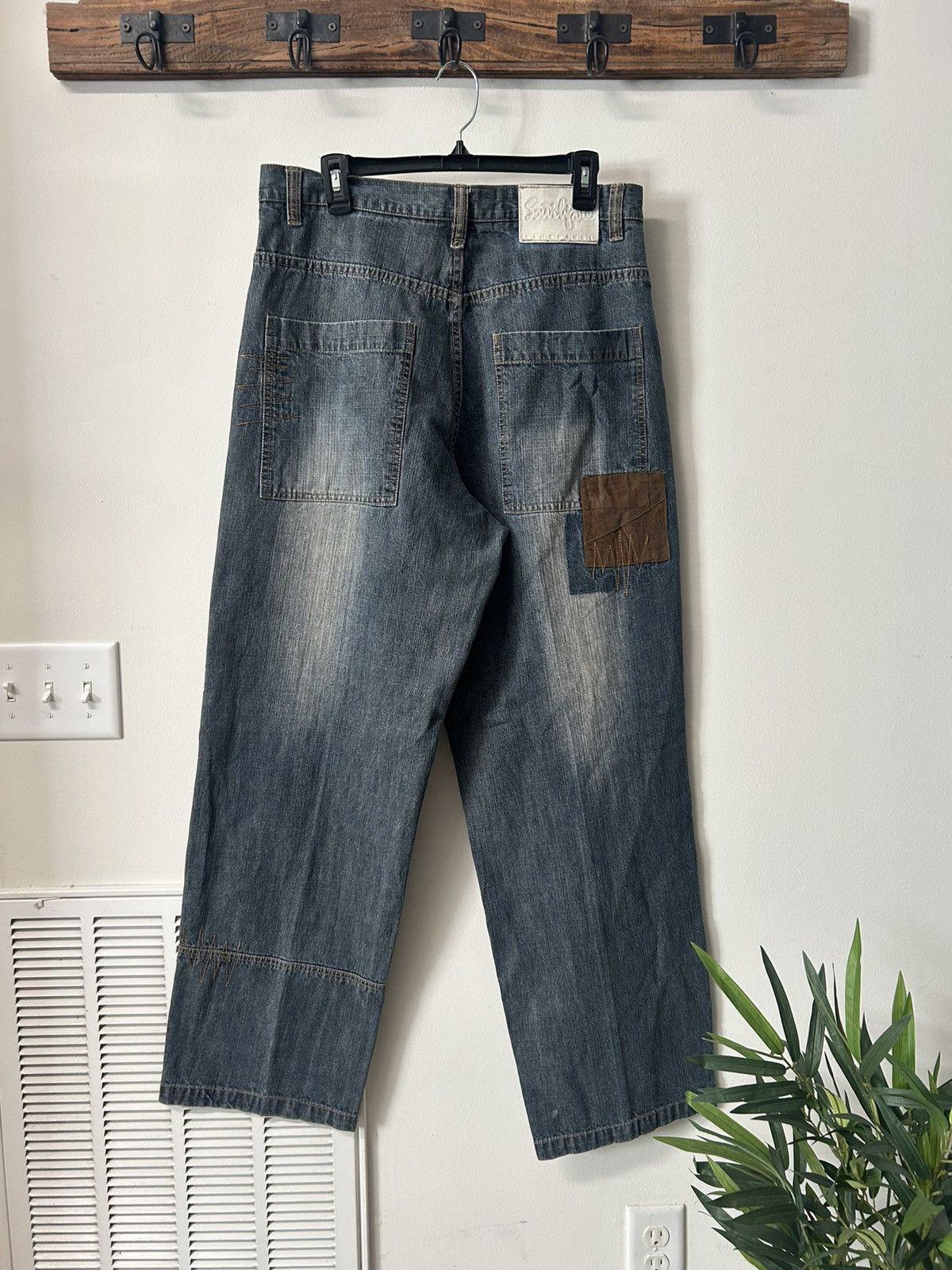 Southpole Vintage SouthPole Wide Leg Jeans Size US 34 / EU 50 - 2 Thumbnail