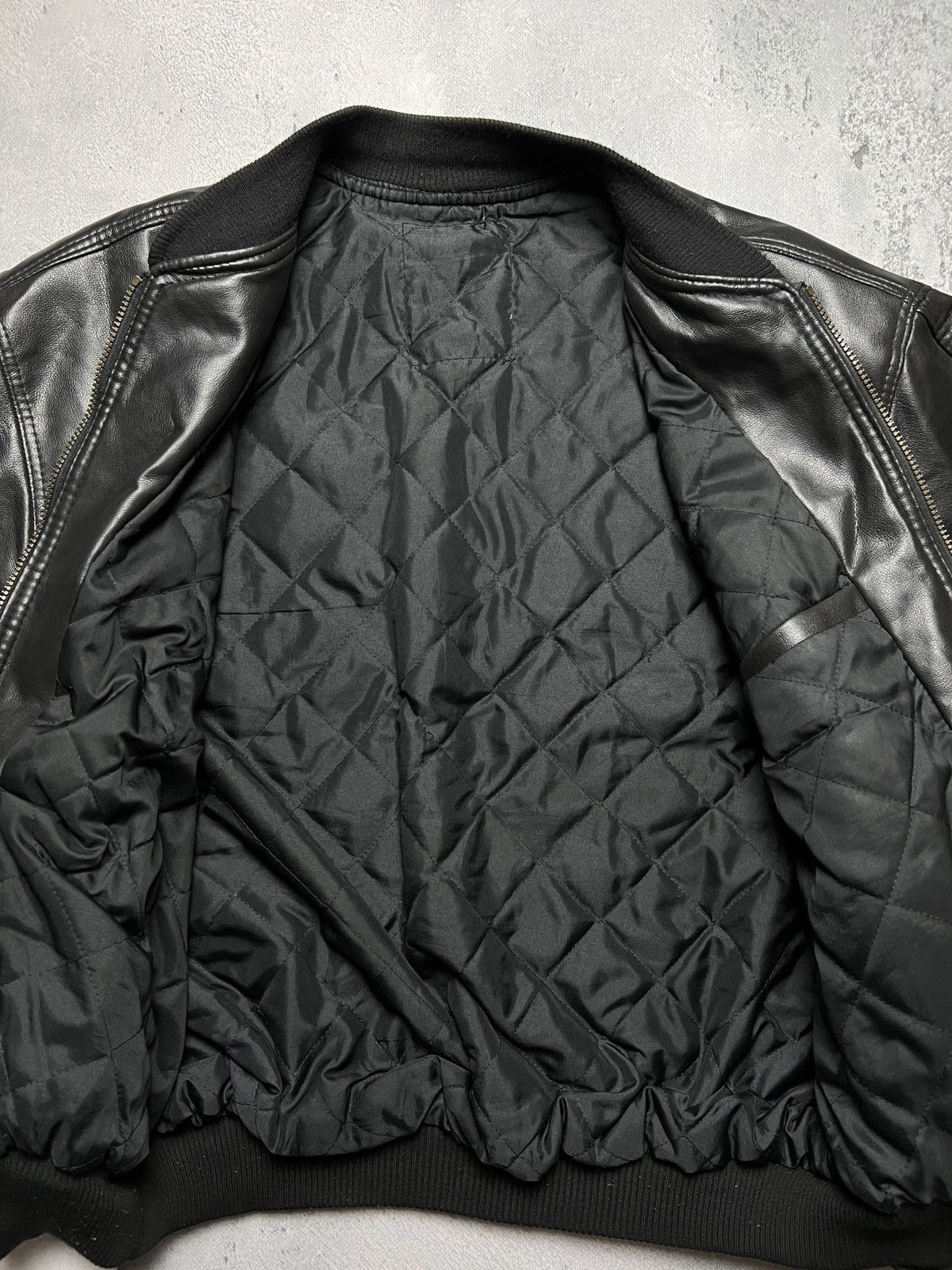 Vintage Antica Bottega U.S.A Air Force Zip-Up Archive Jacket 90s 00s Size US XL / EU 56 / 4 - 14 Thumbnail