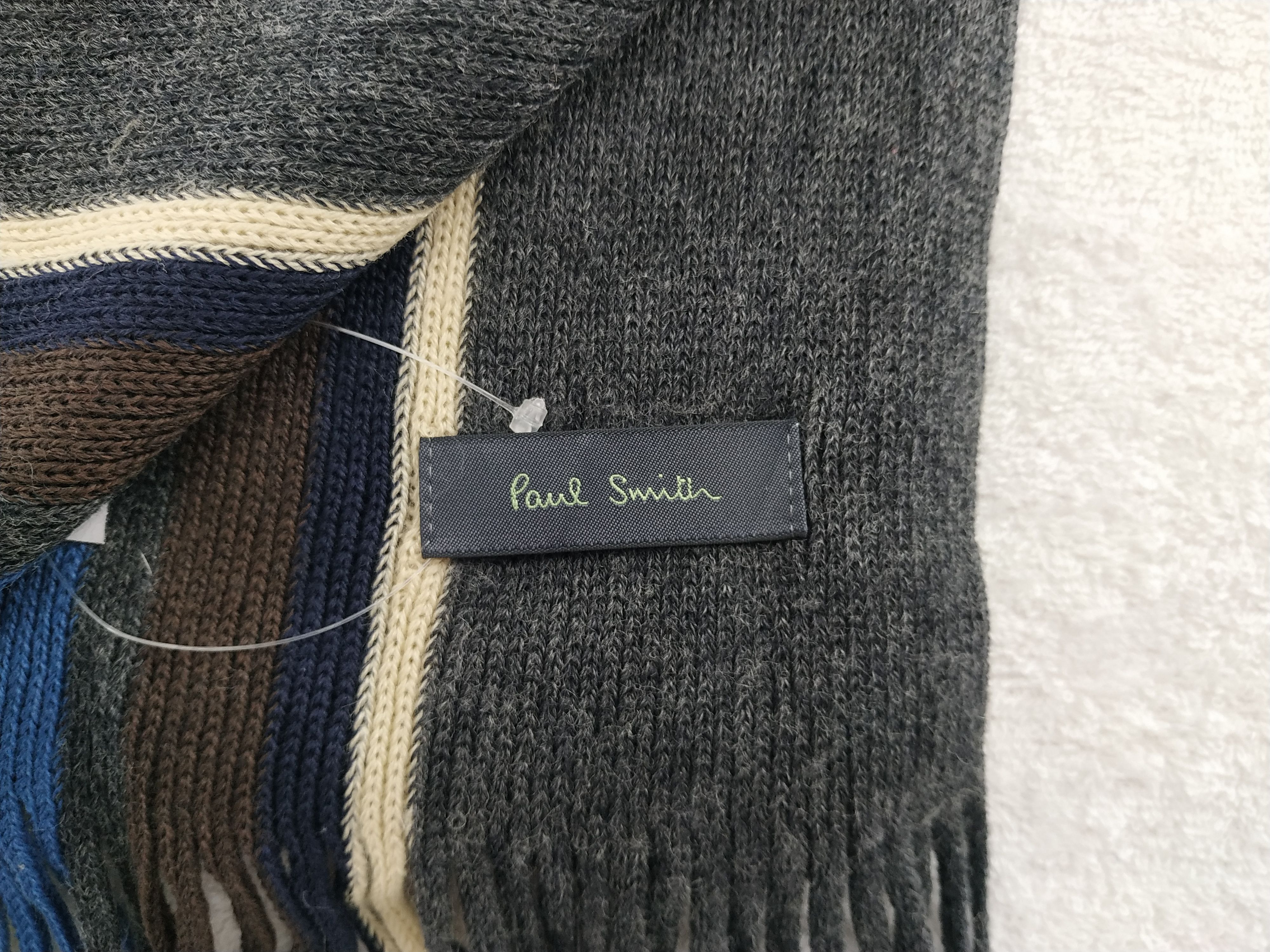 Paul Smith Vintage Paul Smith Scarf/Muffler/Neckwear MF399 Size ONE SIZE - 6 Thumbnail