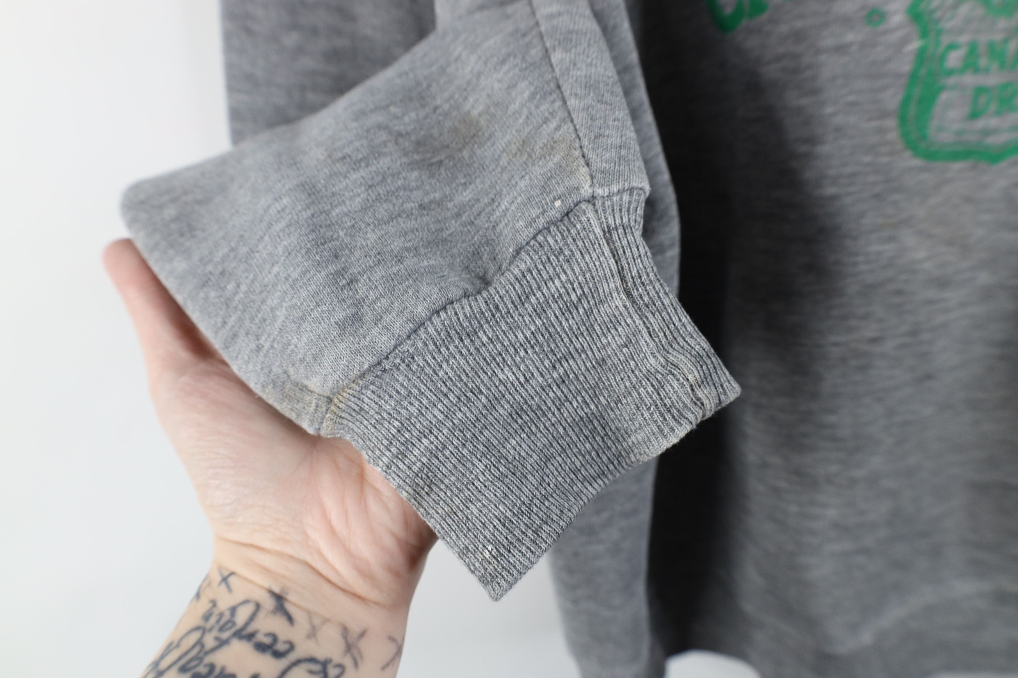 Russell Athletic × Vintage Vintage 70s 80s Russell Athletic Dry Sweatshirt Gray USA Size L / US 10 / IT 46 - 8 Thumbnail
