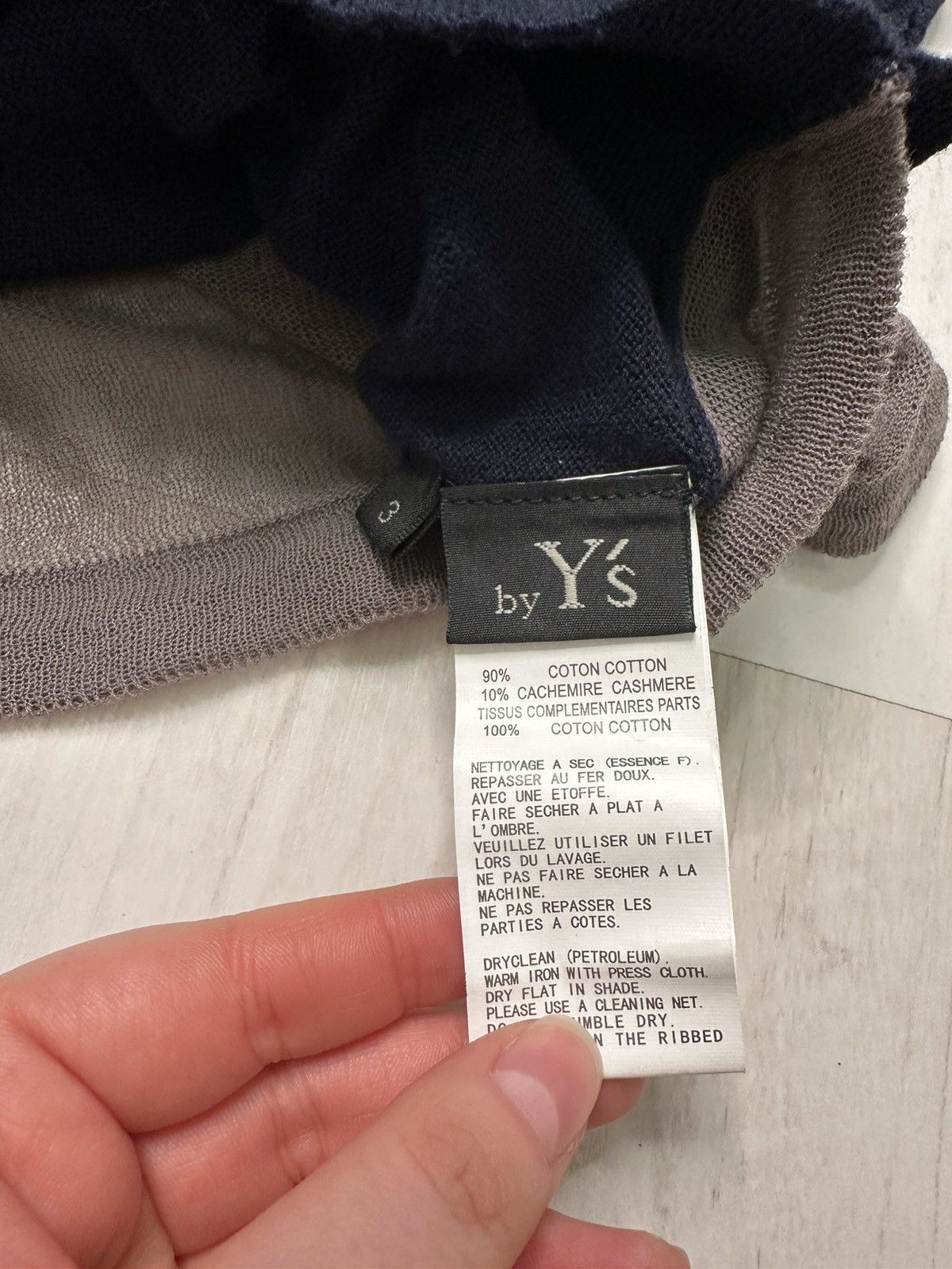 Yohji Yamamoto Yohji Yamamoto Y’s navy cardigan Size L / US 10 / IT 46 - 4 Thumbnail
